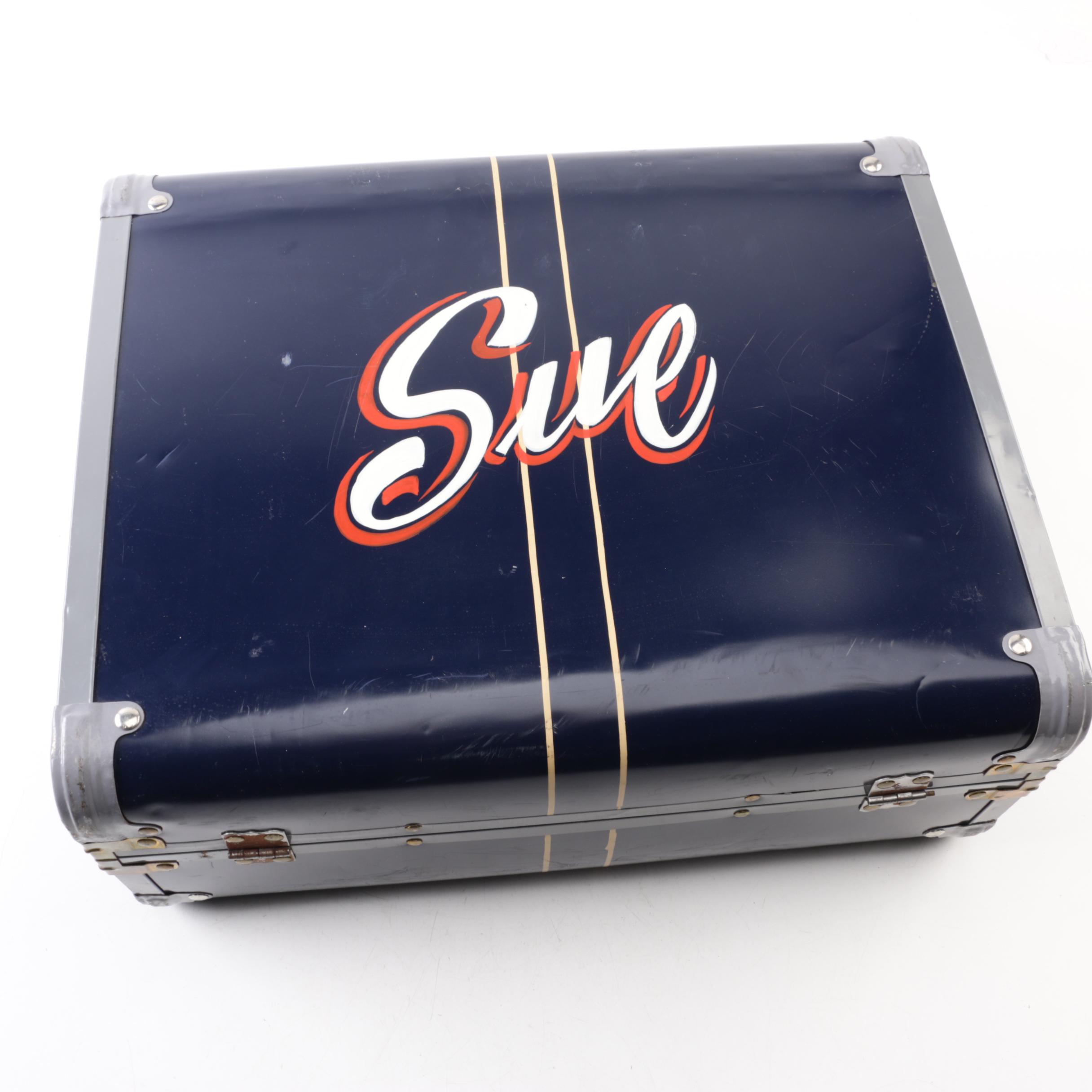 Vintage Chicago Women's Roller Skates with Case