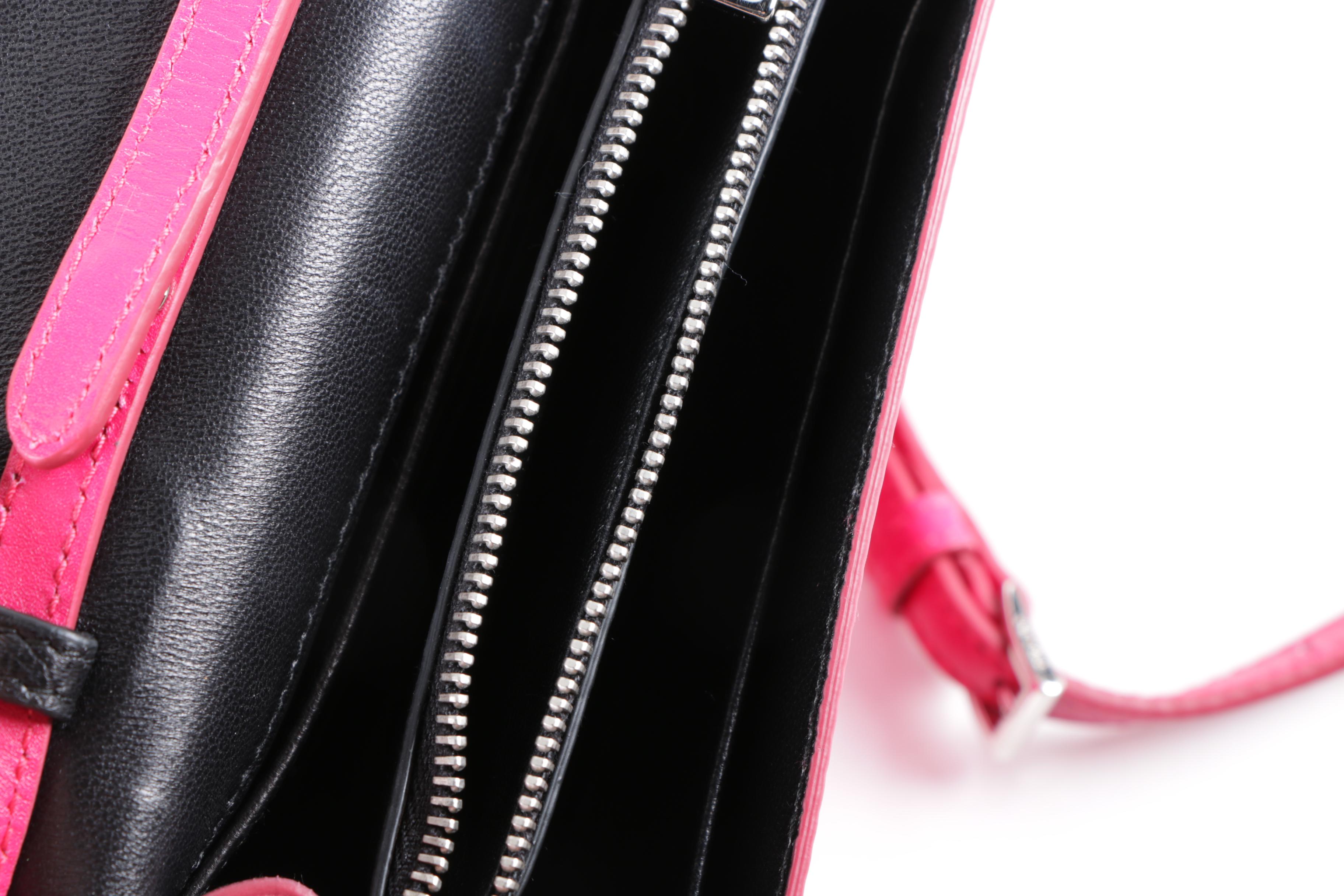 Prada Milano Pink Leather Crossbody Bag