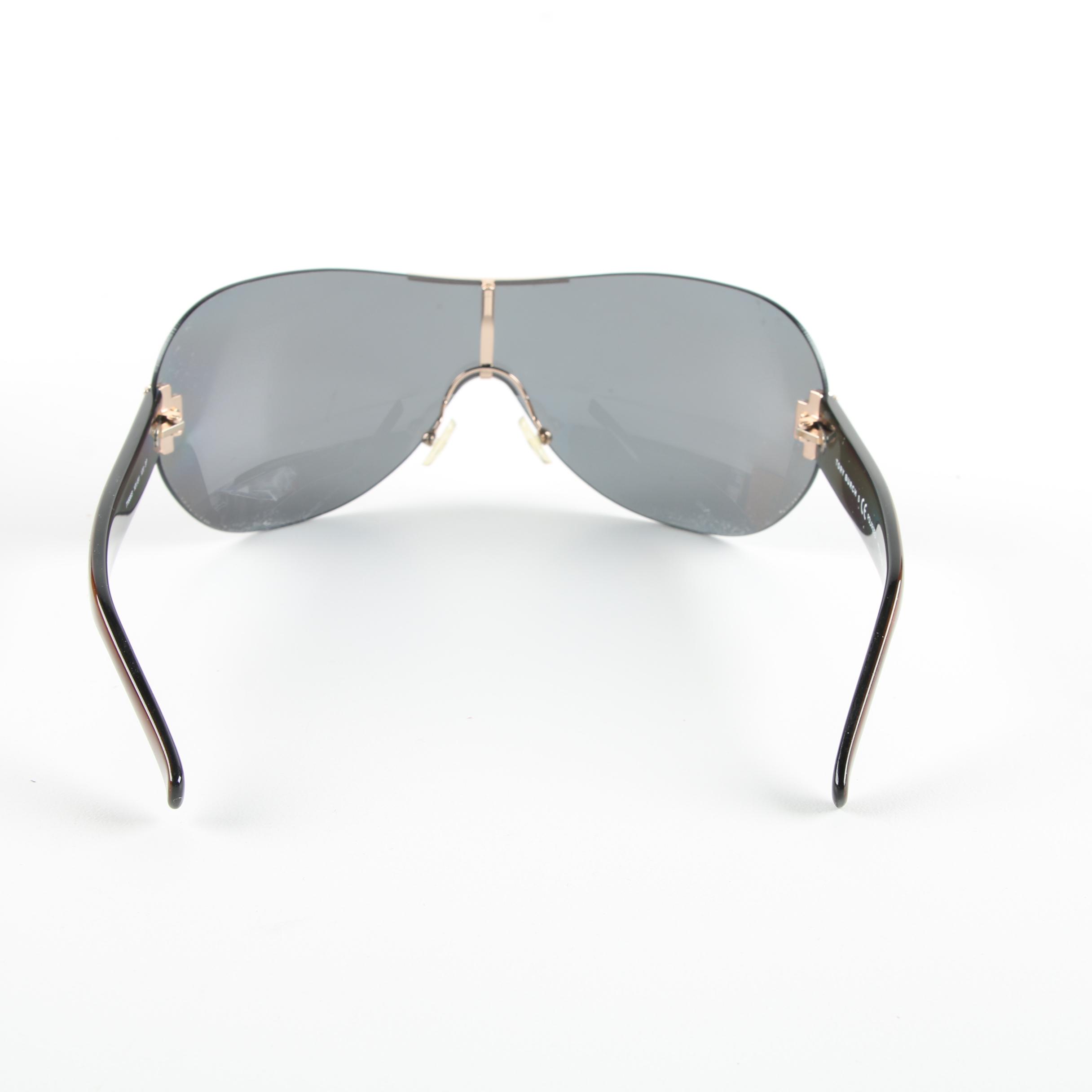 Tory Burch TY6003 Polarized Shield Sunglasses