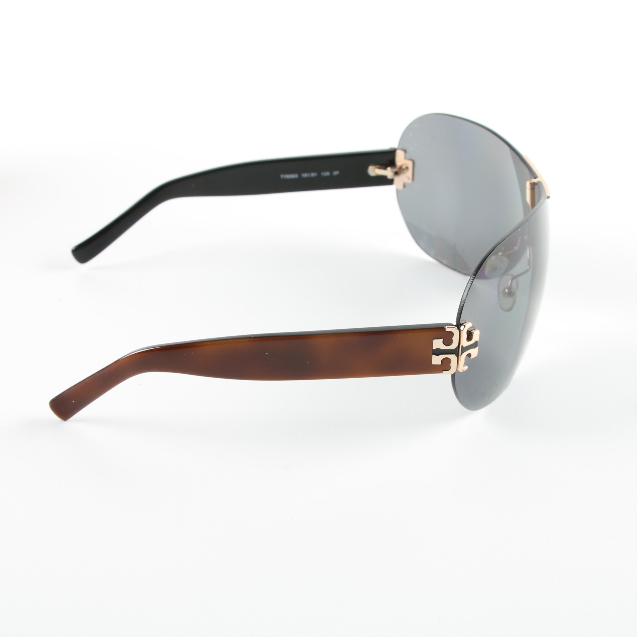 Tory Burch TY6003 Polarized Shield Sunglasses