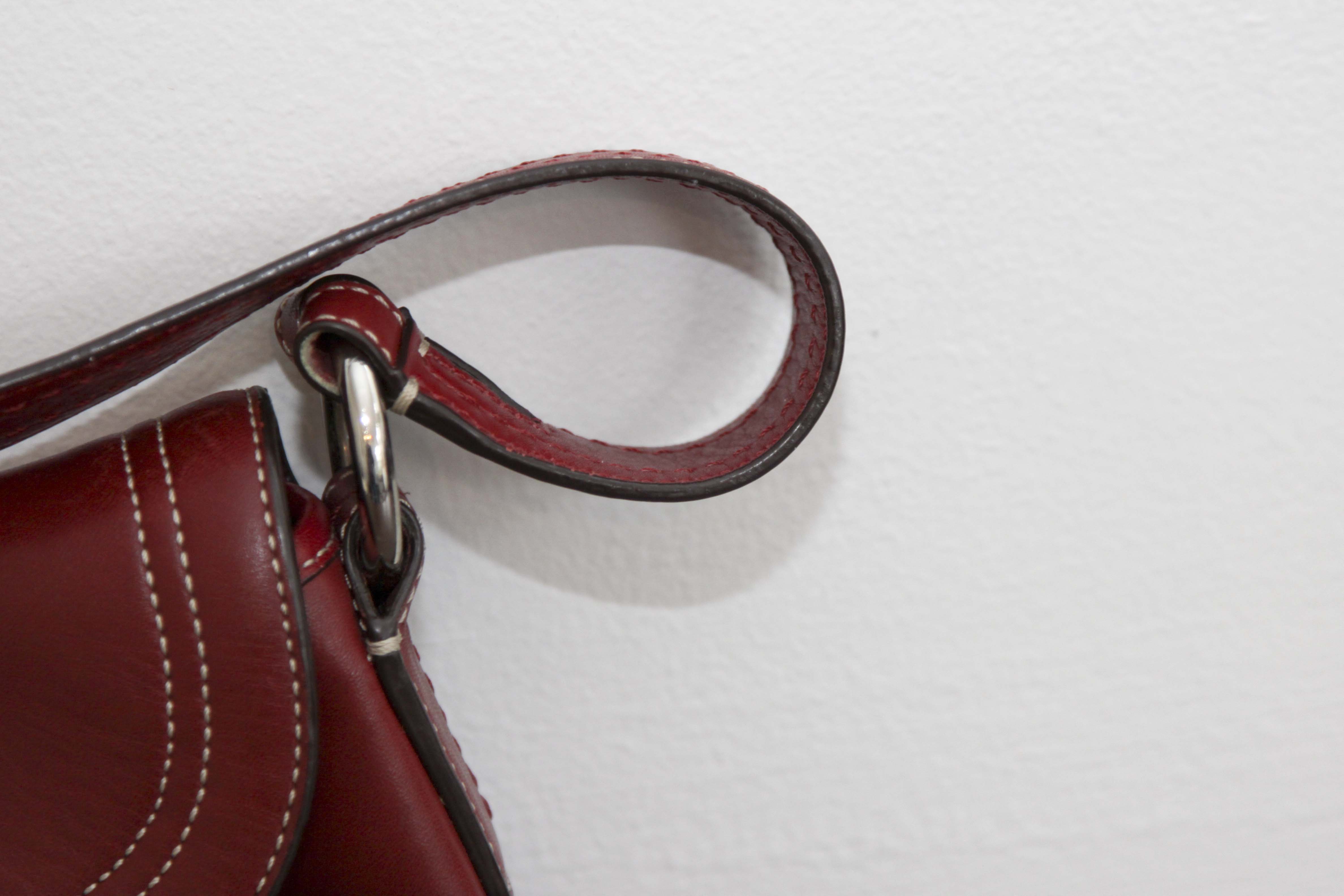 Coach Red Leather Soho Flap Handbag