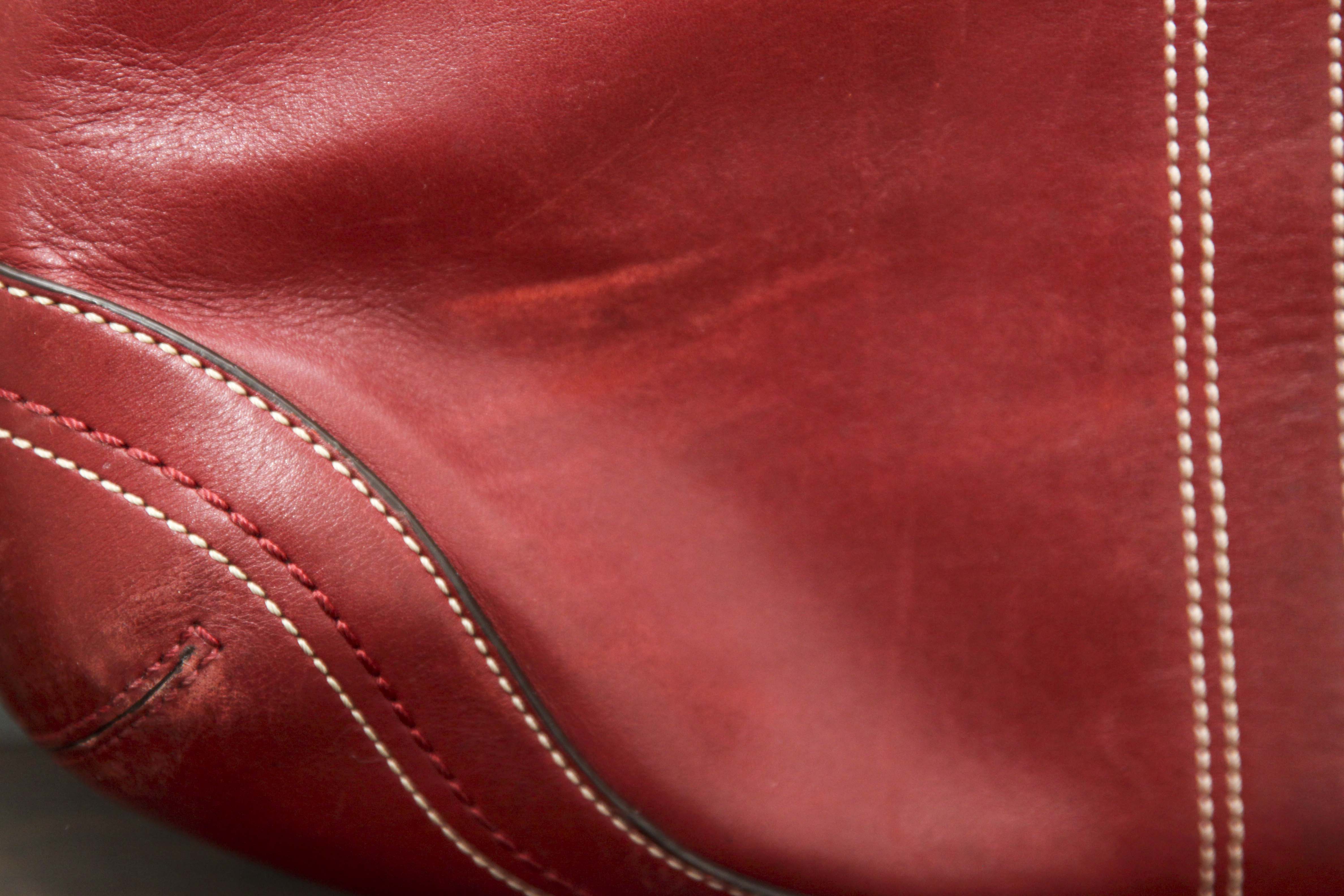 Coach Red Leather Soho Flap Handbag