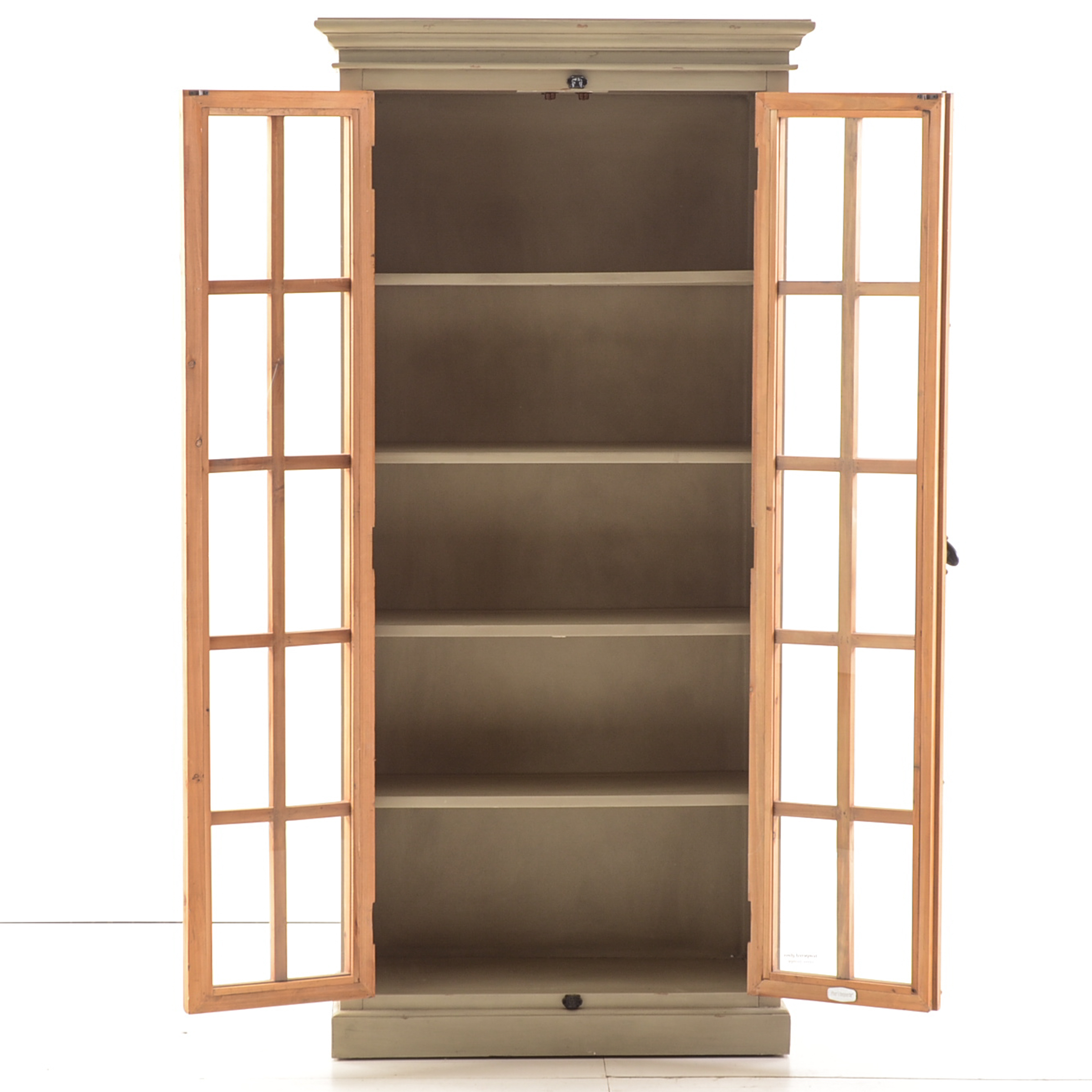 Pier 1 Imports 72" Cremone Cabinet in Linen Gray