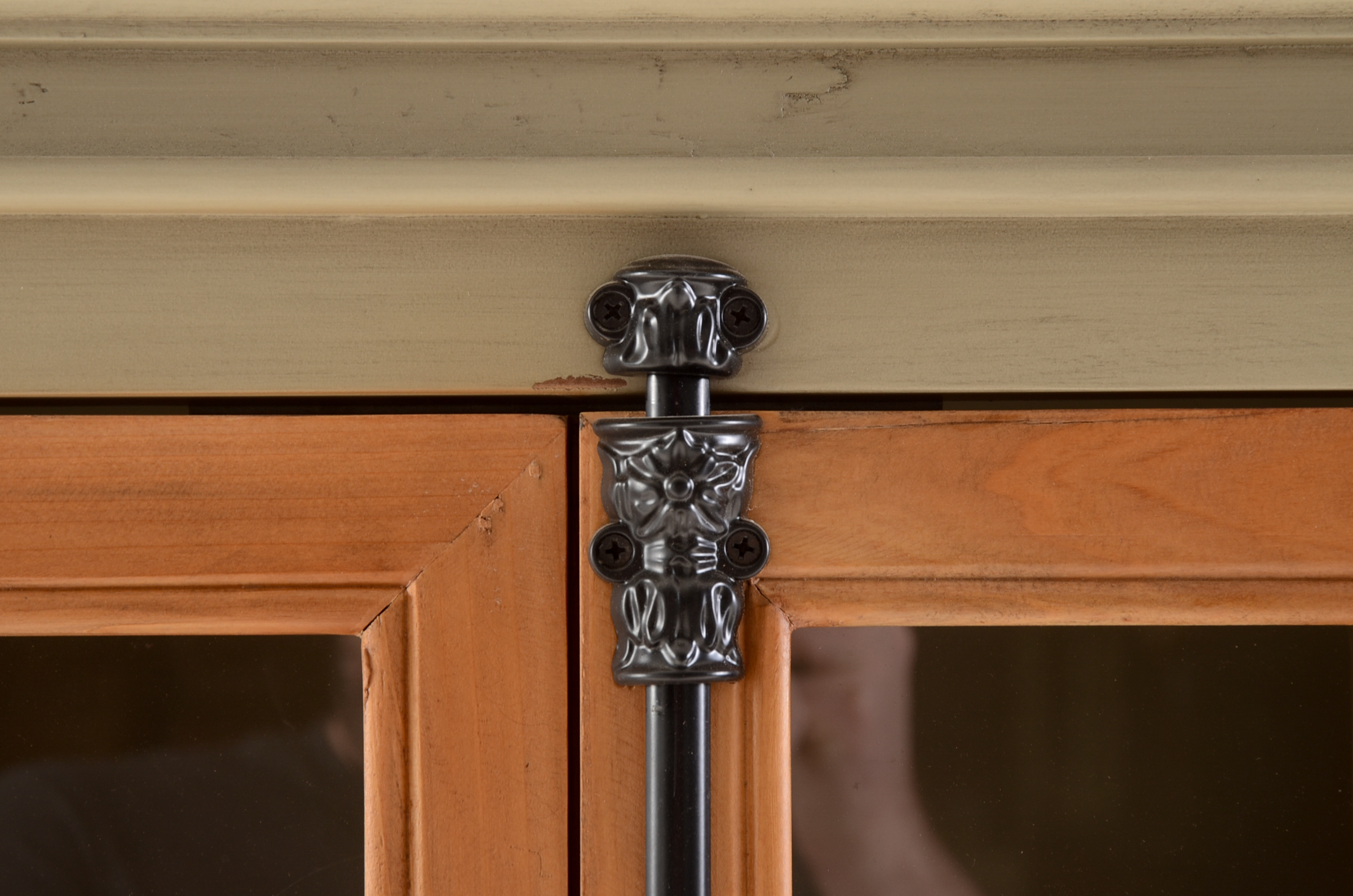 Pier 1 Imports 72" Cremone Cabinet in Linen Gray