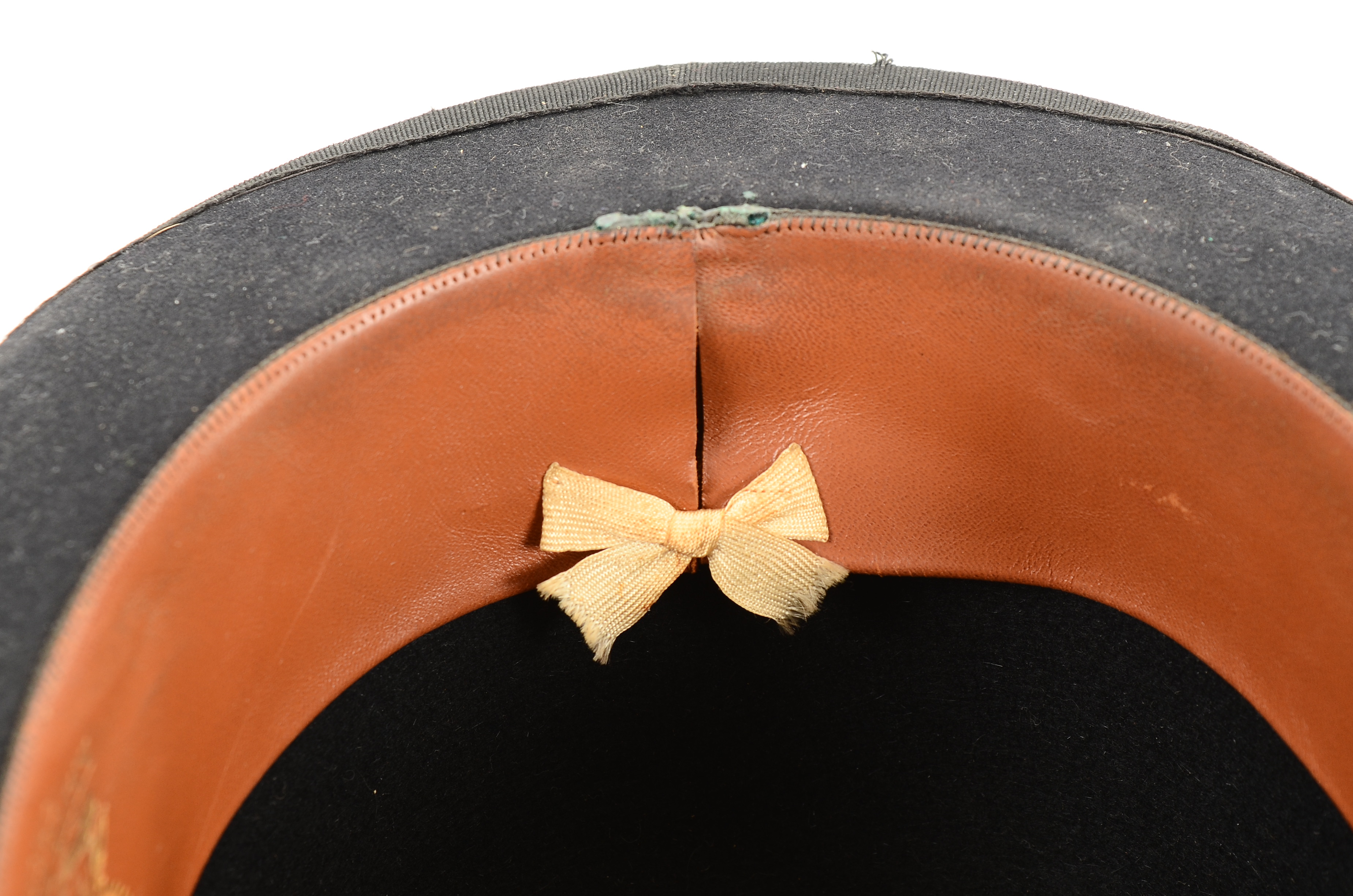 Keith Bros. & Co. Black Felted Bowler Hat with Dobbs Hats of New York Hat Box