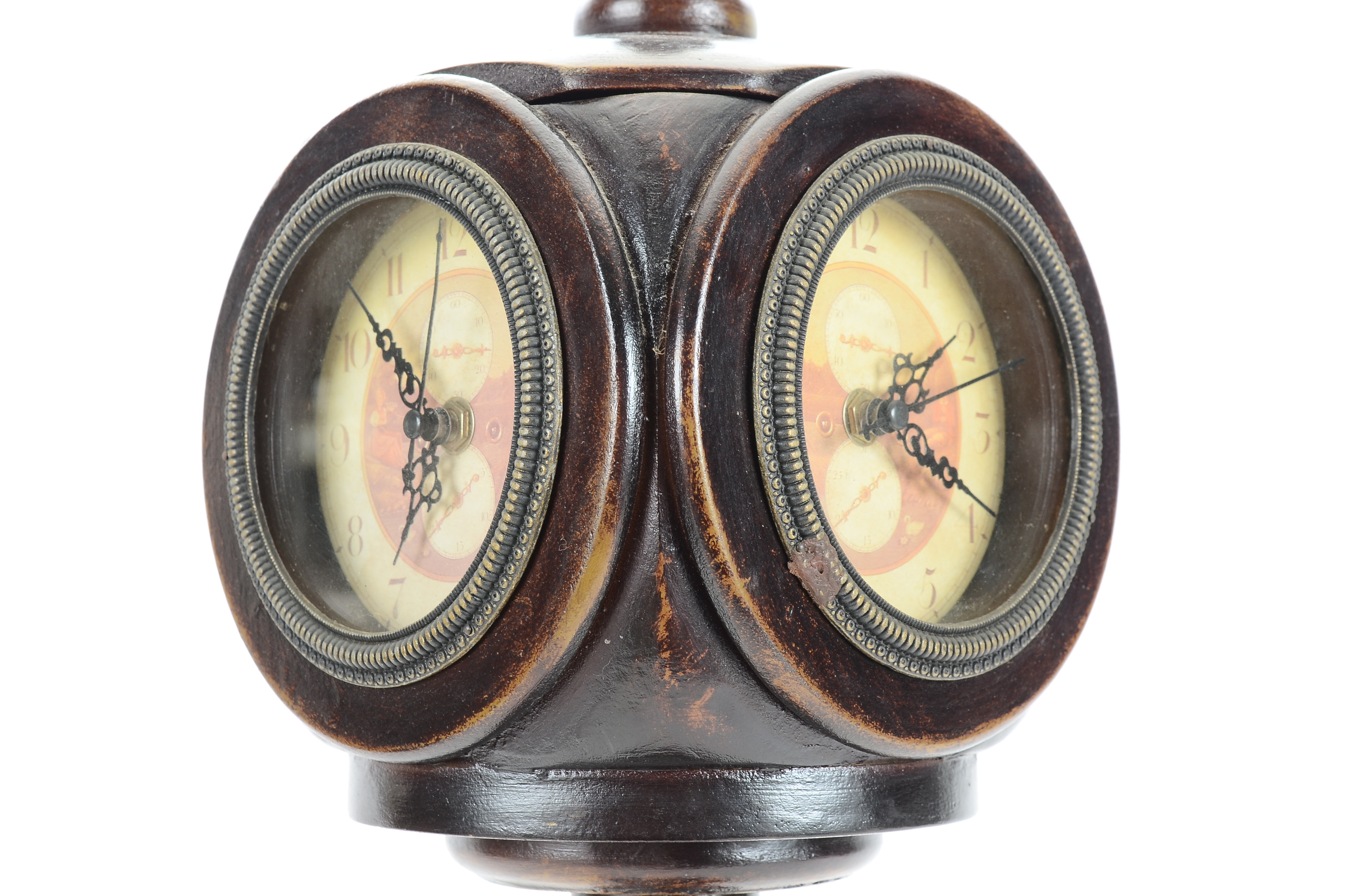 Decorative Four-Face Pedestal Clock by Imax