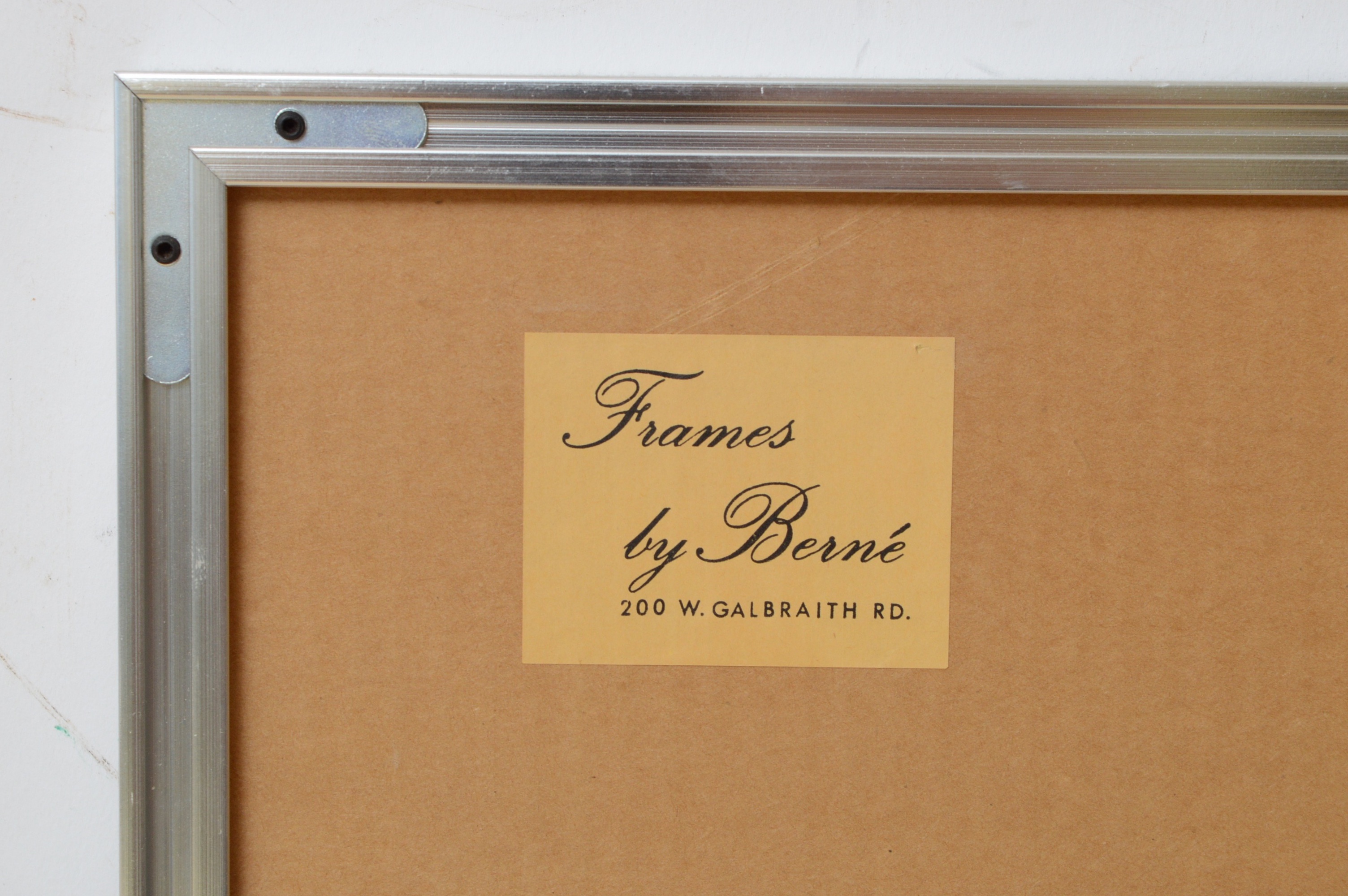 Will Barnet Limited Edition Lithograph on Paper "Woman and Cats"