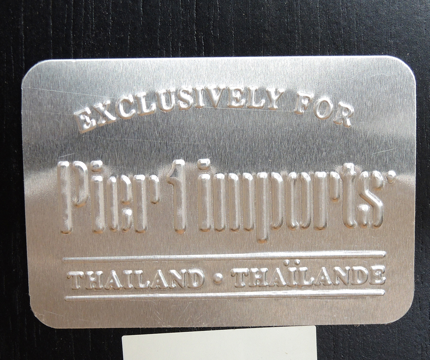 Five Pier 1 Imports Wooden Side Chairs