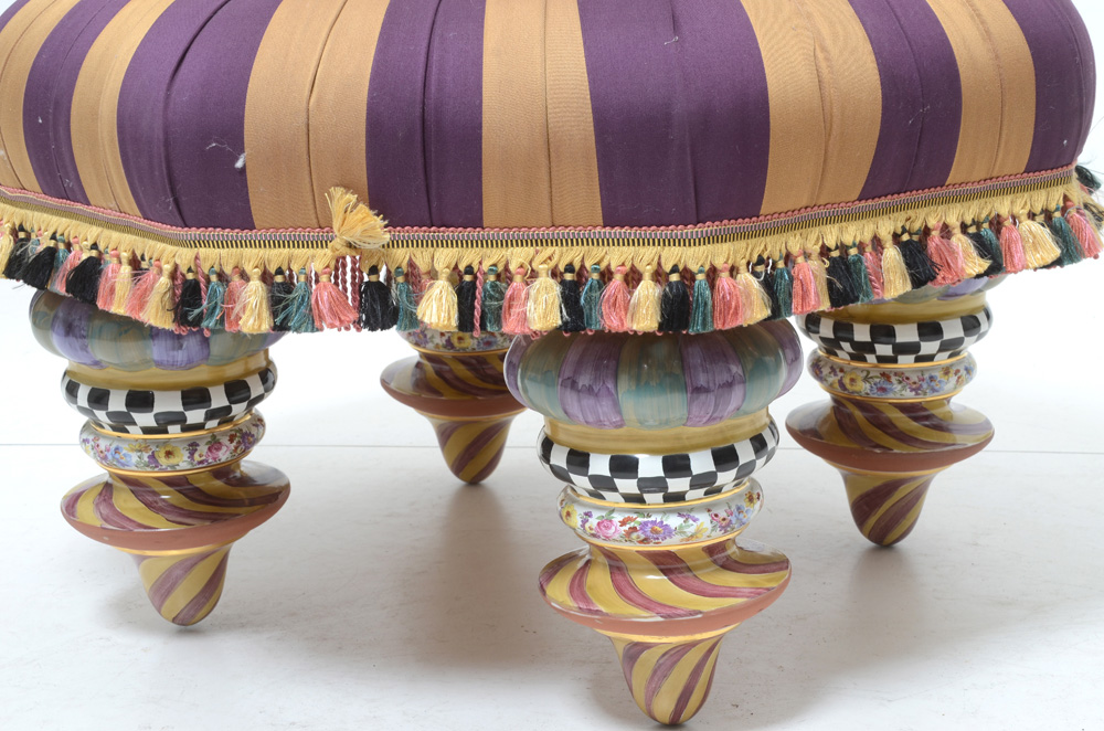Mackenzie-Childs Ottoman