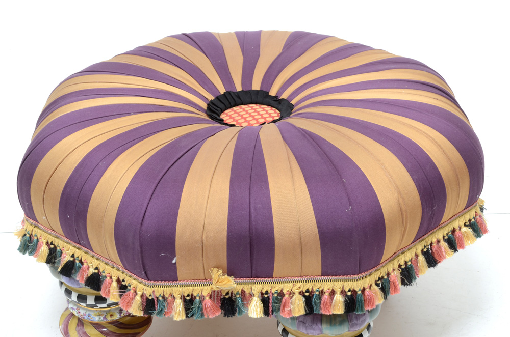 Mackenzie-Childs Ottoman