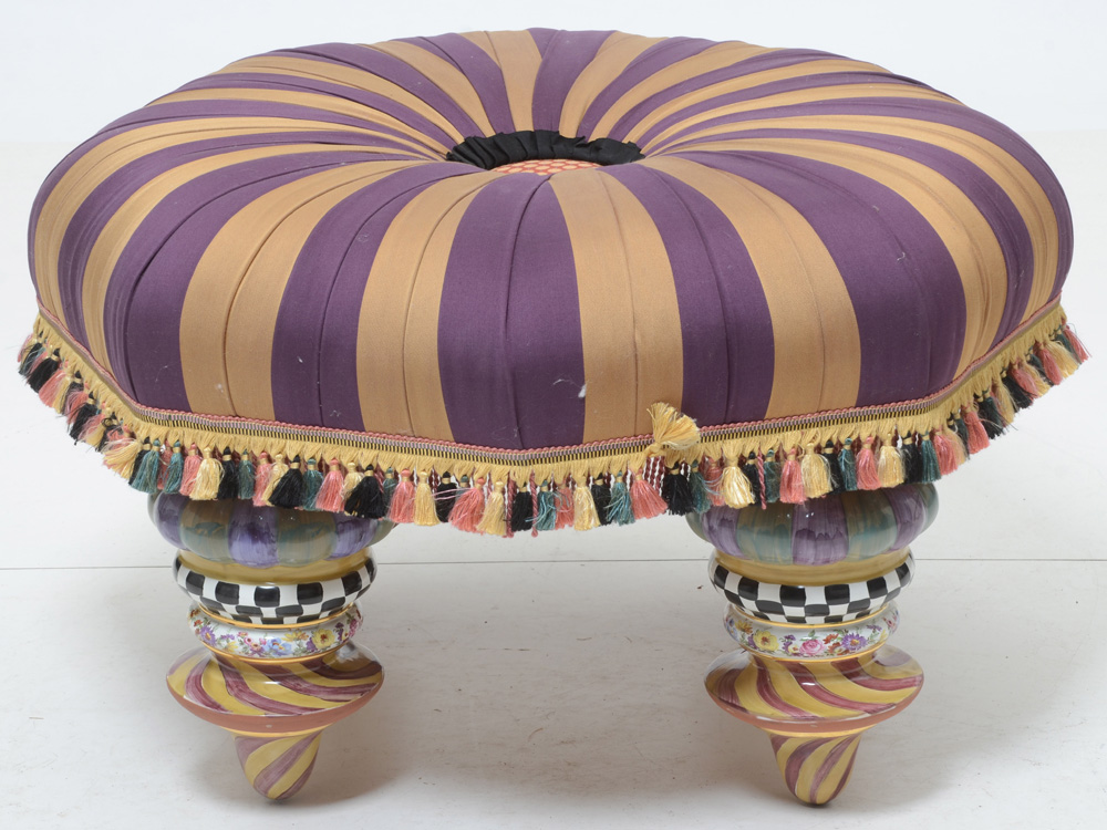 Mackenzie-Childs Ottoman