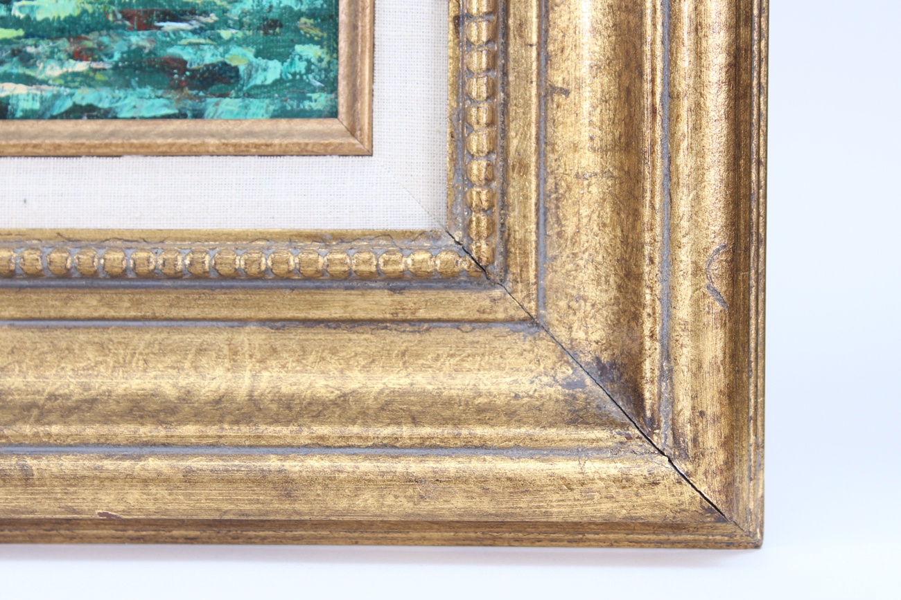 Tom Wong Impressionist Style Oil Painting on Canvas