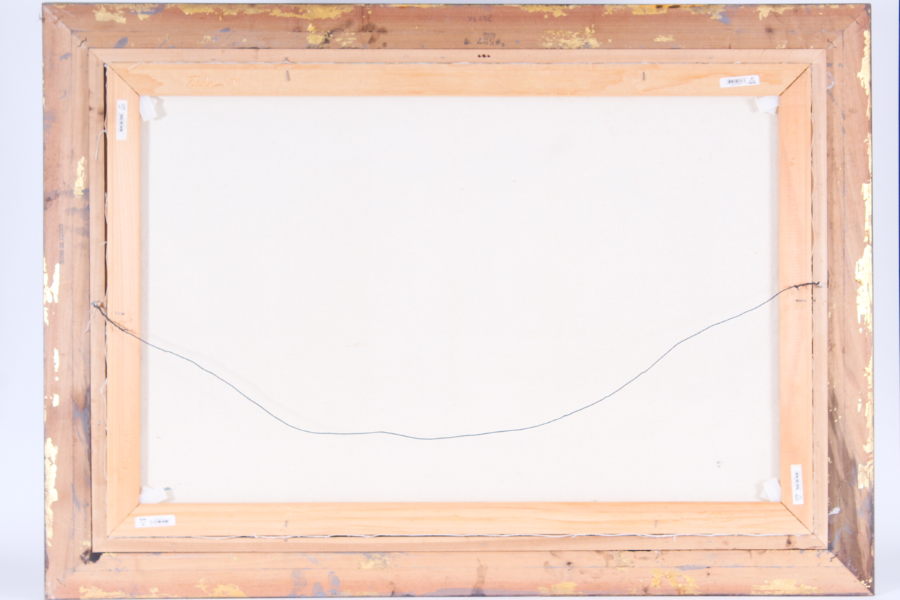 Tom Wong Impressionist Style Oil Painting on Canvas