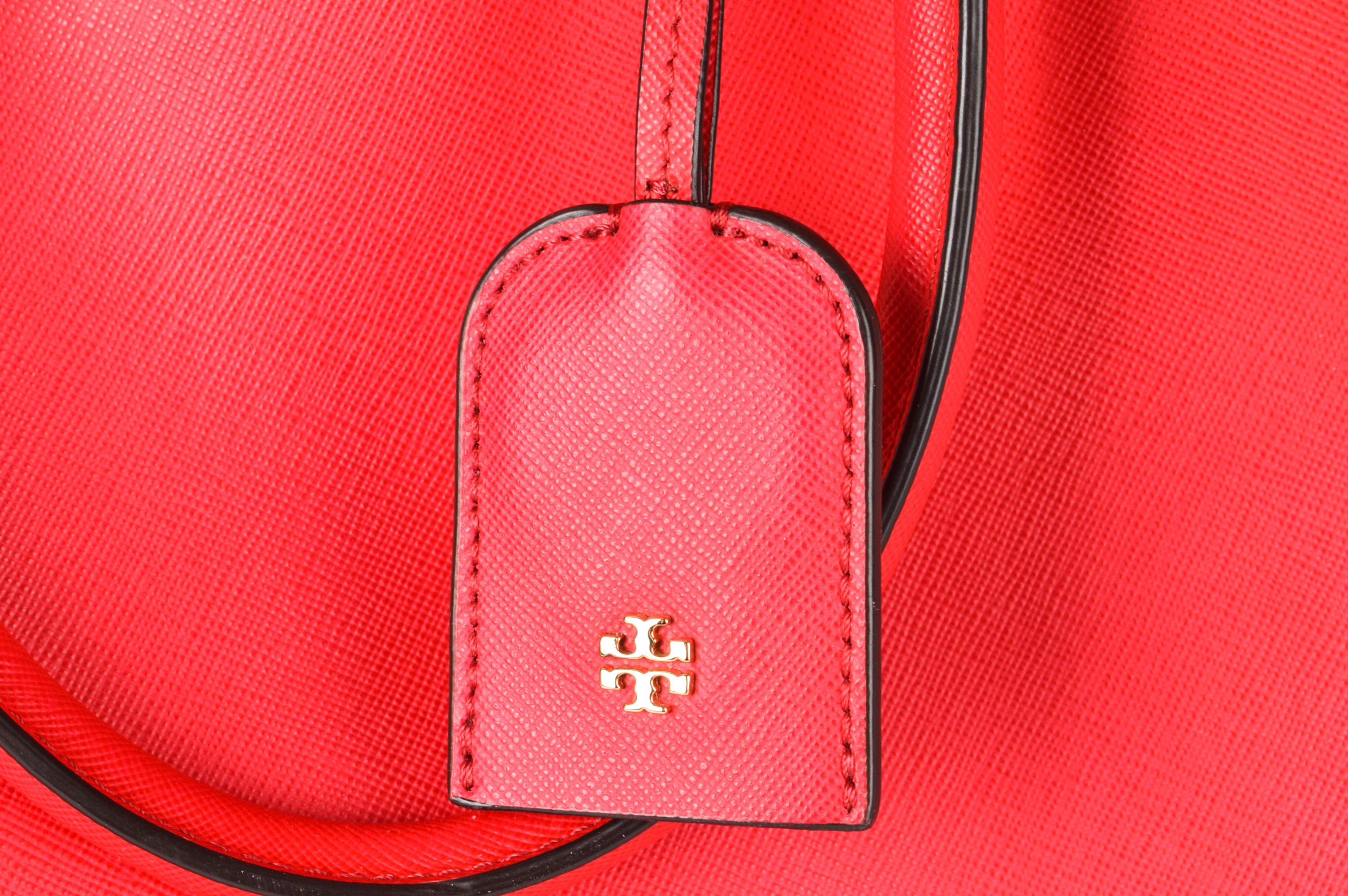 Tory Burch Poppy Saffiano Leather Satchel
