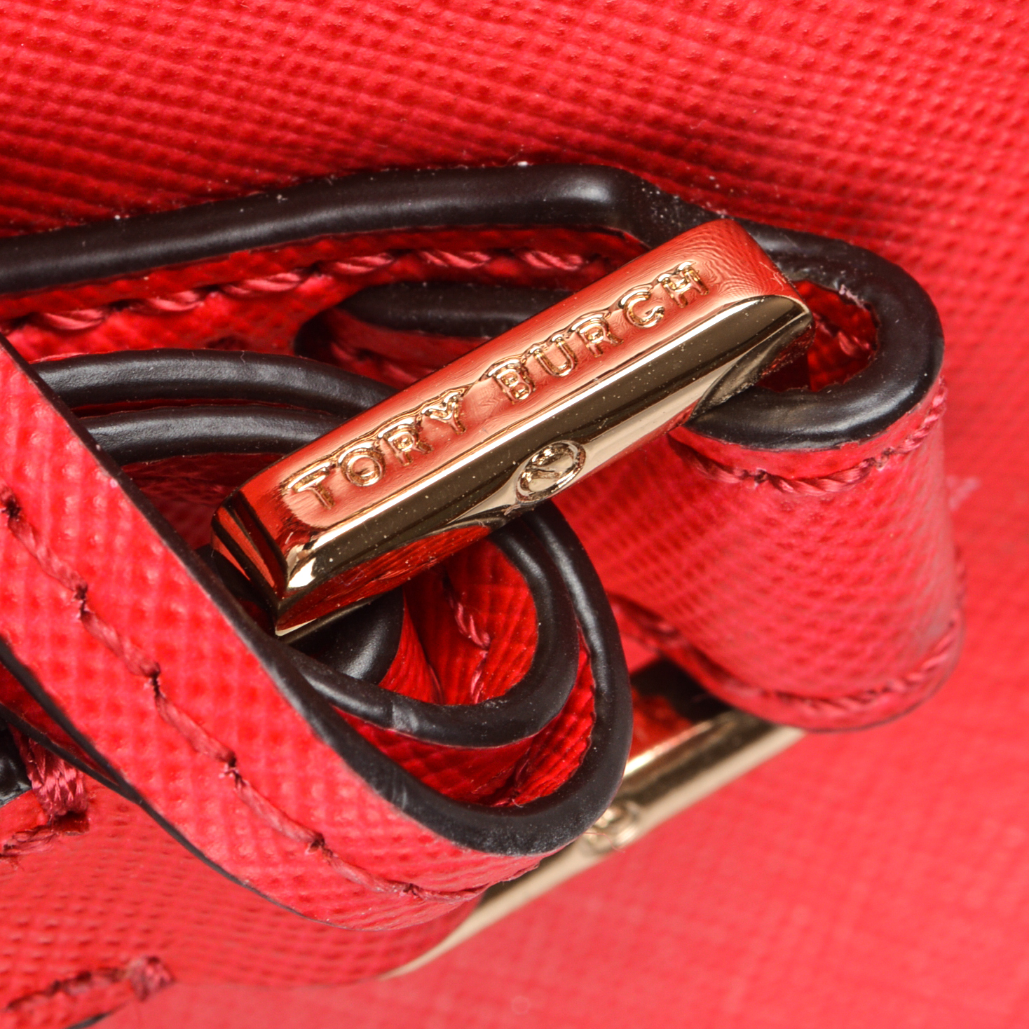 Tory Burch Poppy Saffiano Leather Satchel