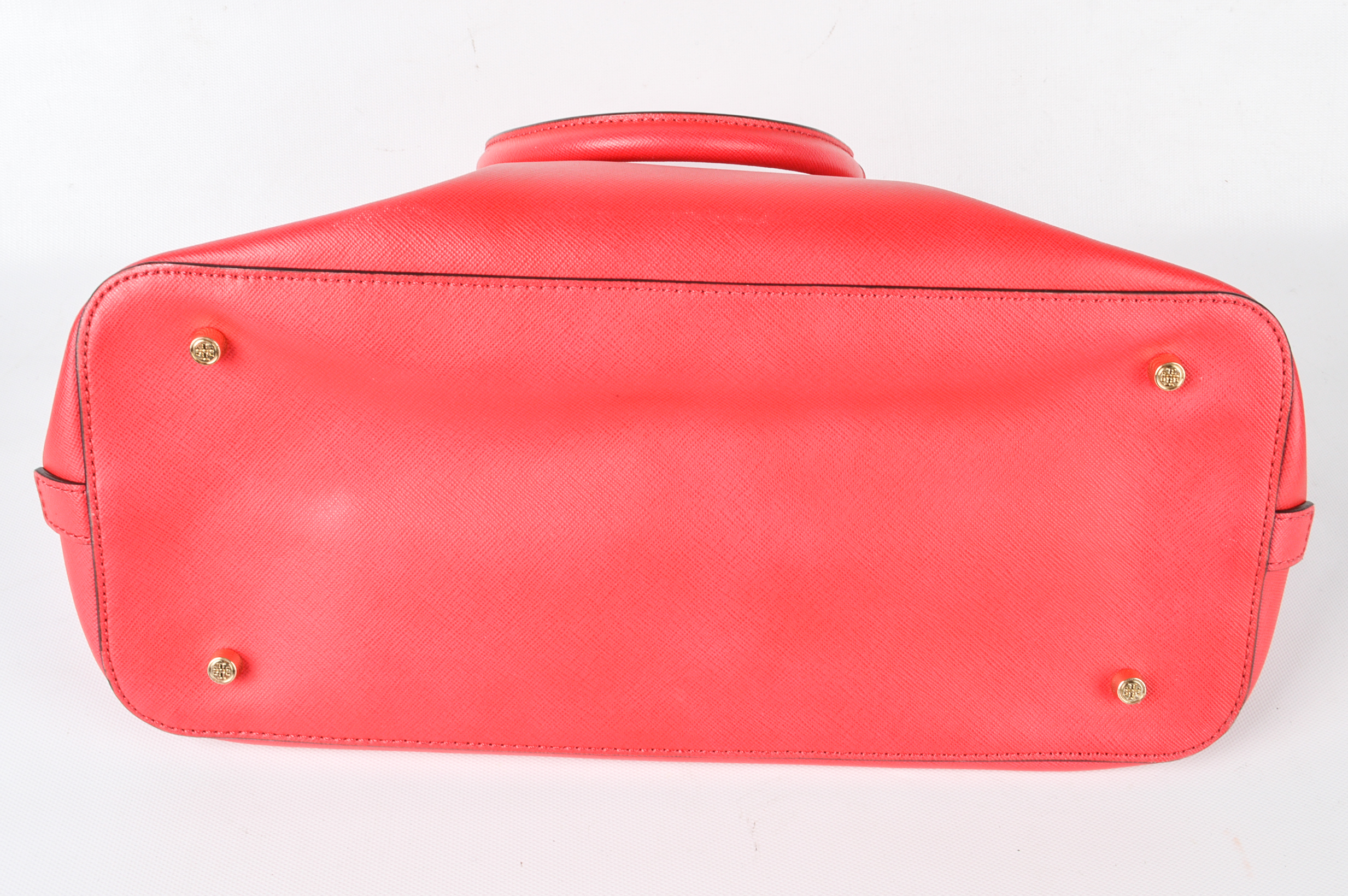 Tory Burch Poppy Saffiano Leather Satchel