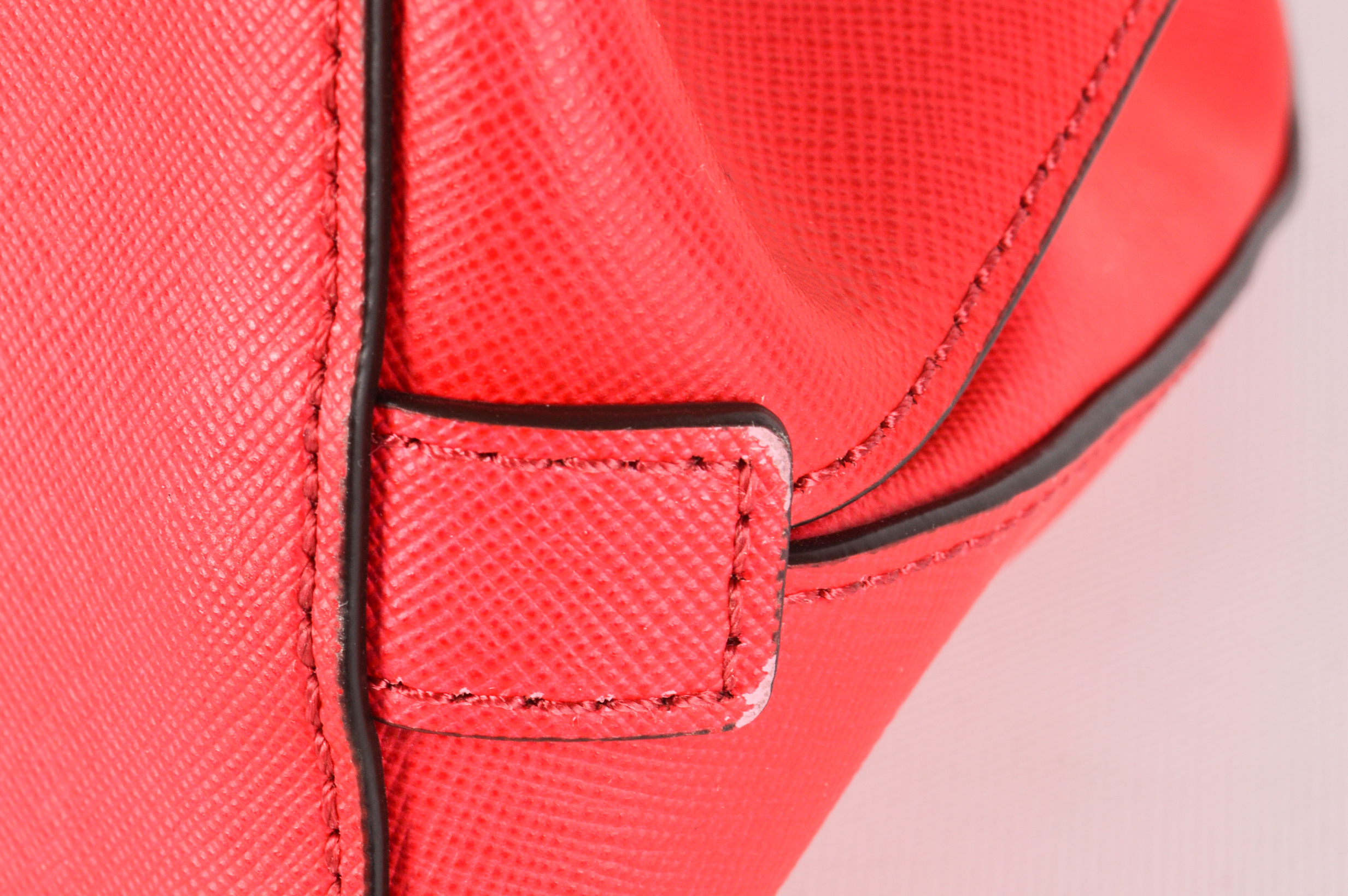 Tory Burch Poppy Saffiano Leather Satchel