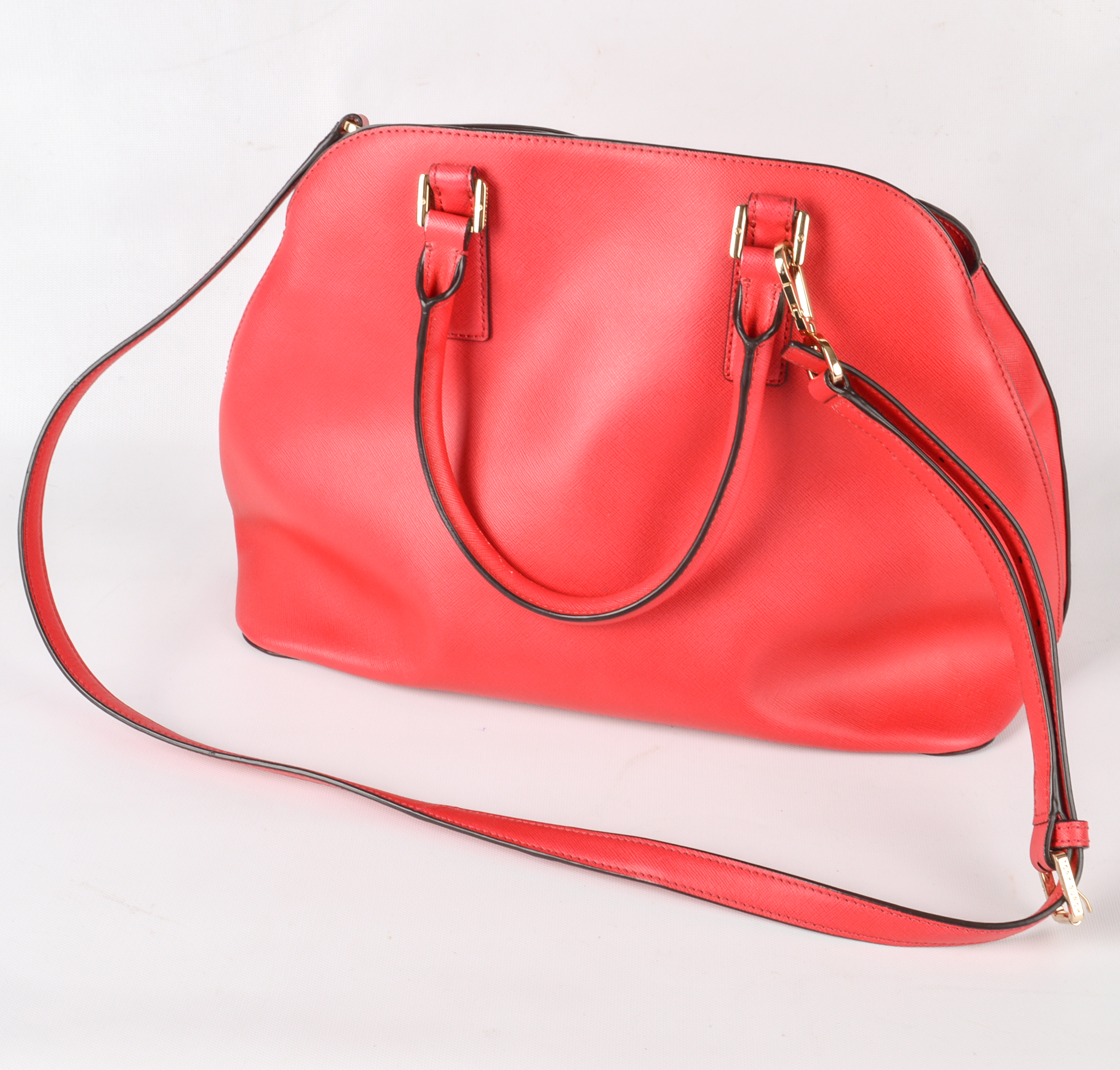 Tory Burch Poppy Saffiano Leather Satchel