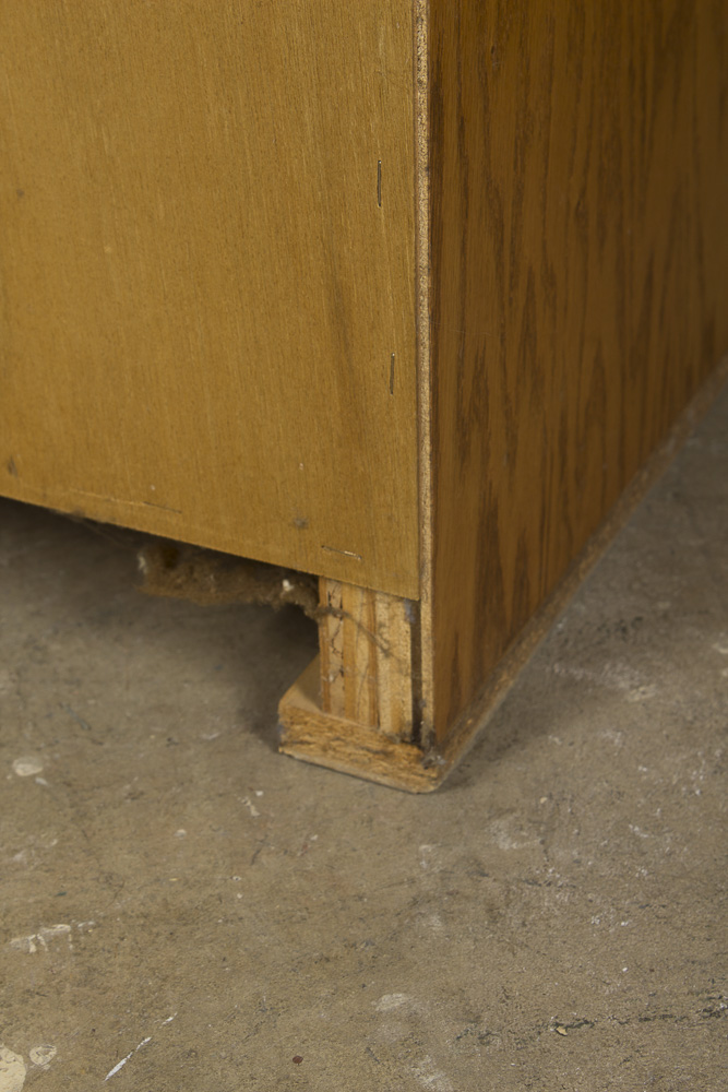 Vintage Oak Barrister's Bookcase