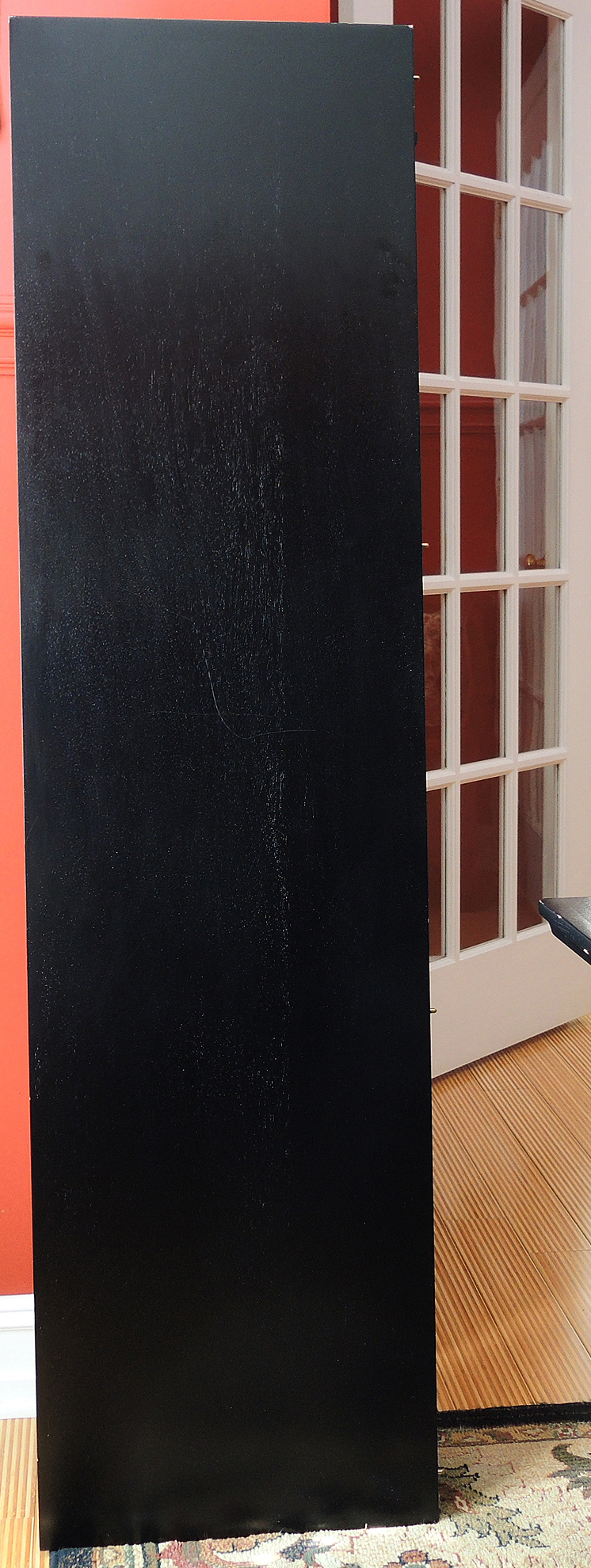 Large Black Pottery Barn Square Dining Table