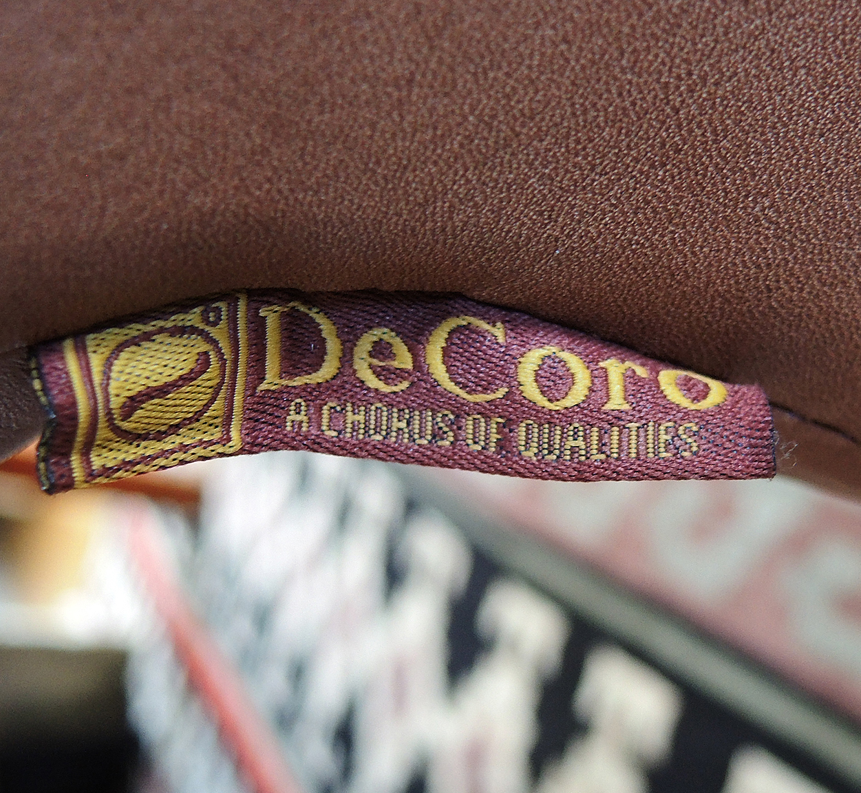 DeCoro Leather Chair and Ottoman