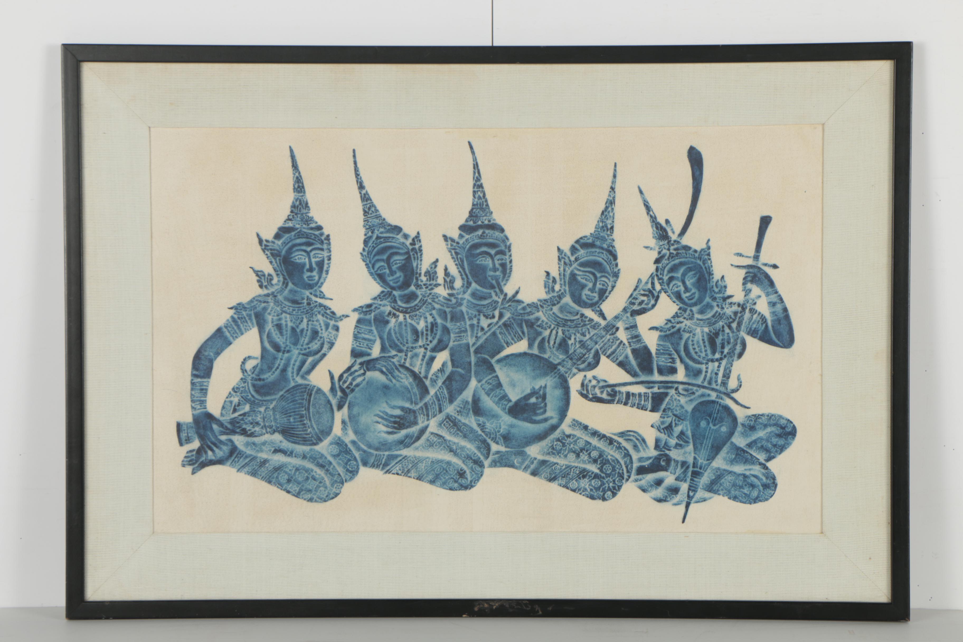 Thai Relief Rubbings