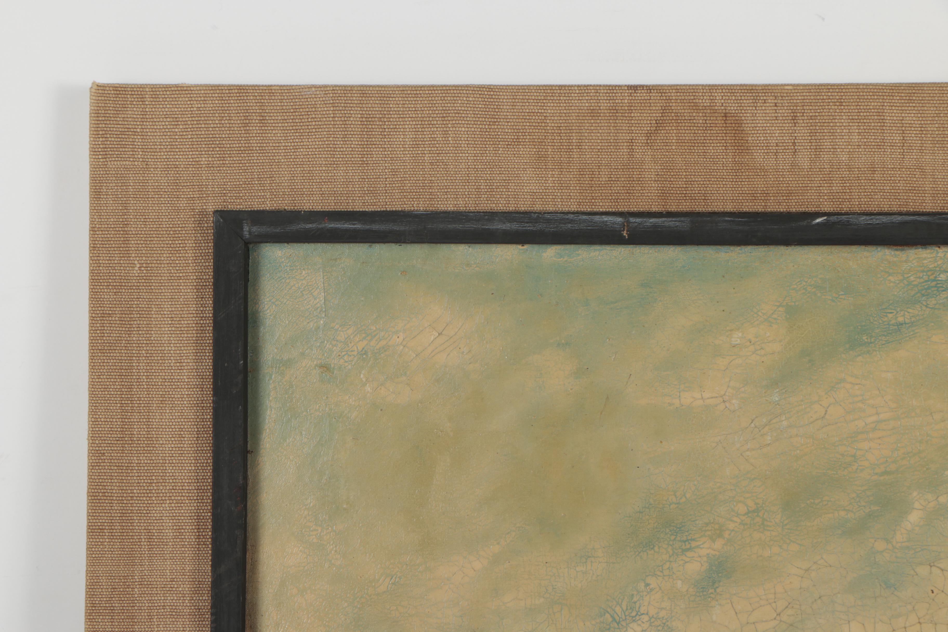 Oil Painting of a Village