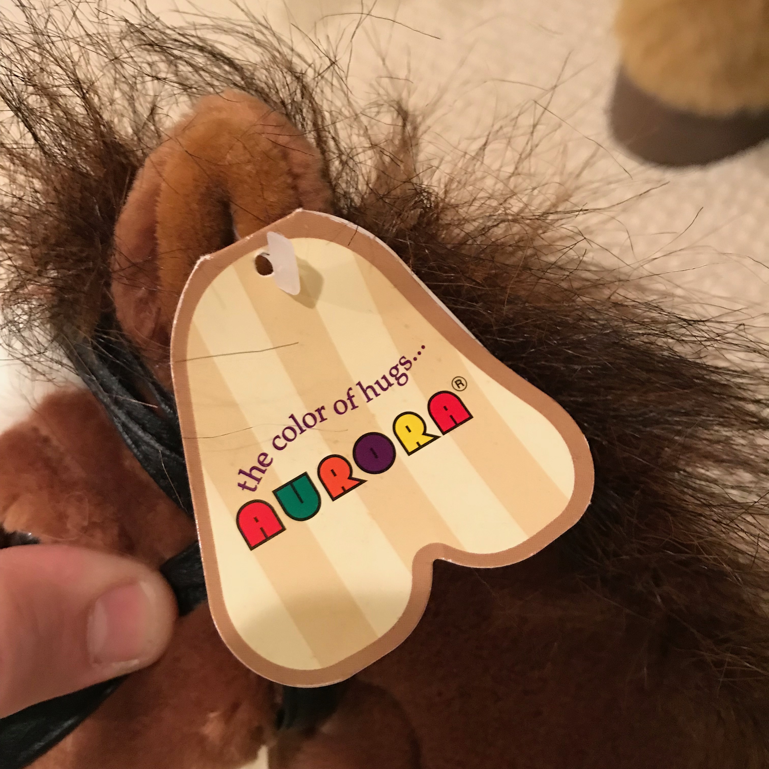 Large Stuffed FAO Schwarz Horse, Interactive Horse and Stuffed Toys