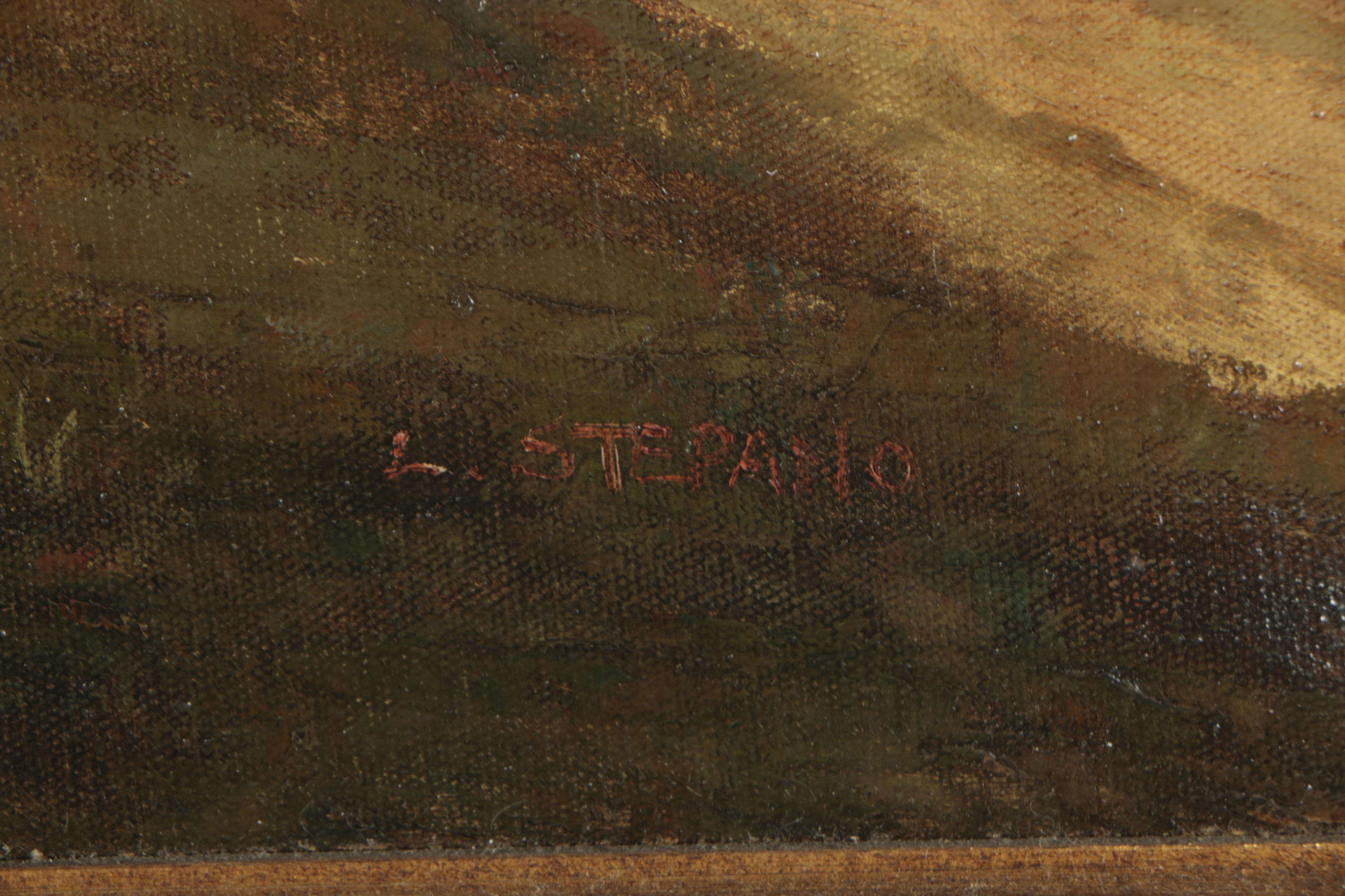 L. Stepano Landscape Oil Painting