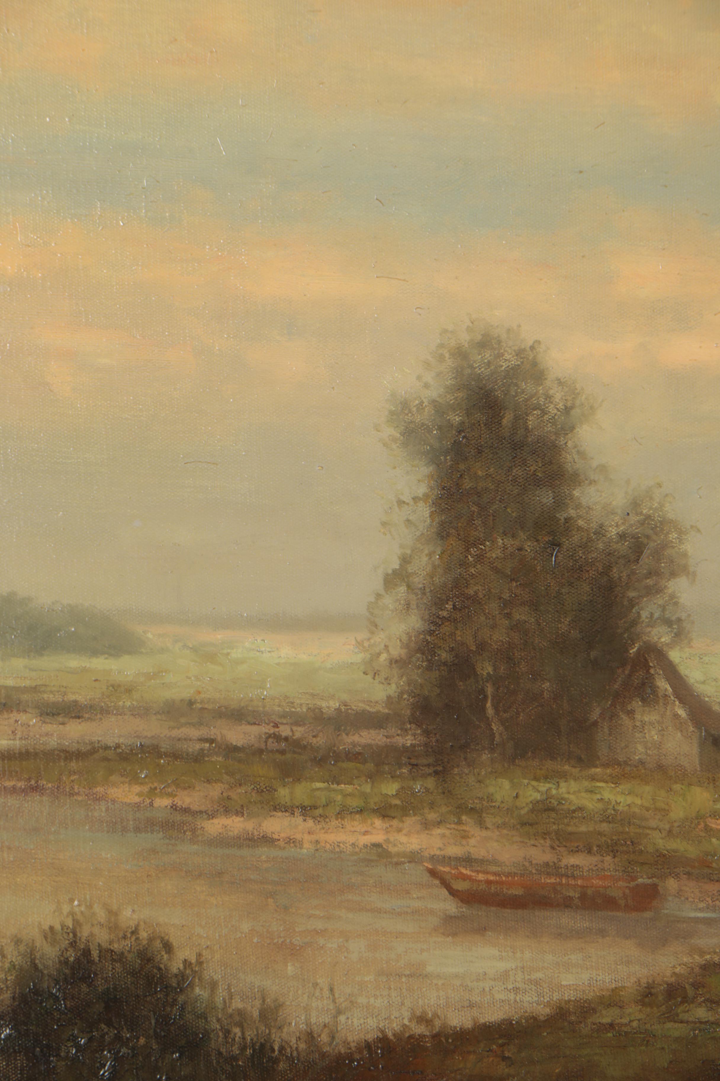 L. Stepano Landscape Oil Painting