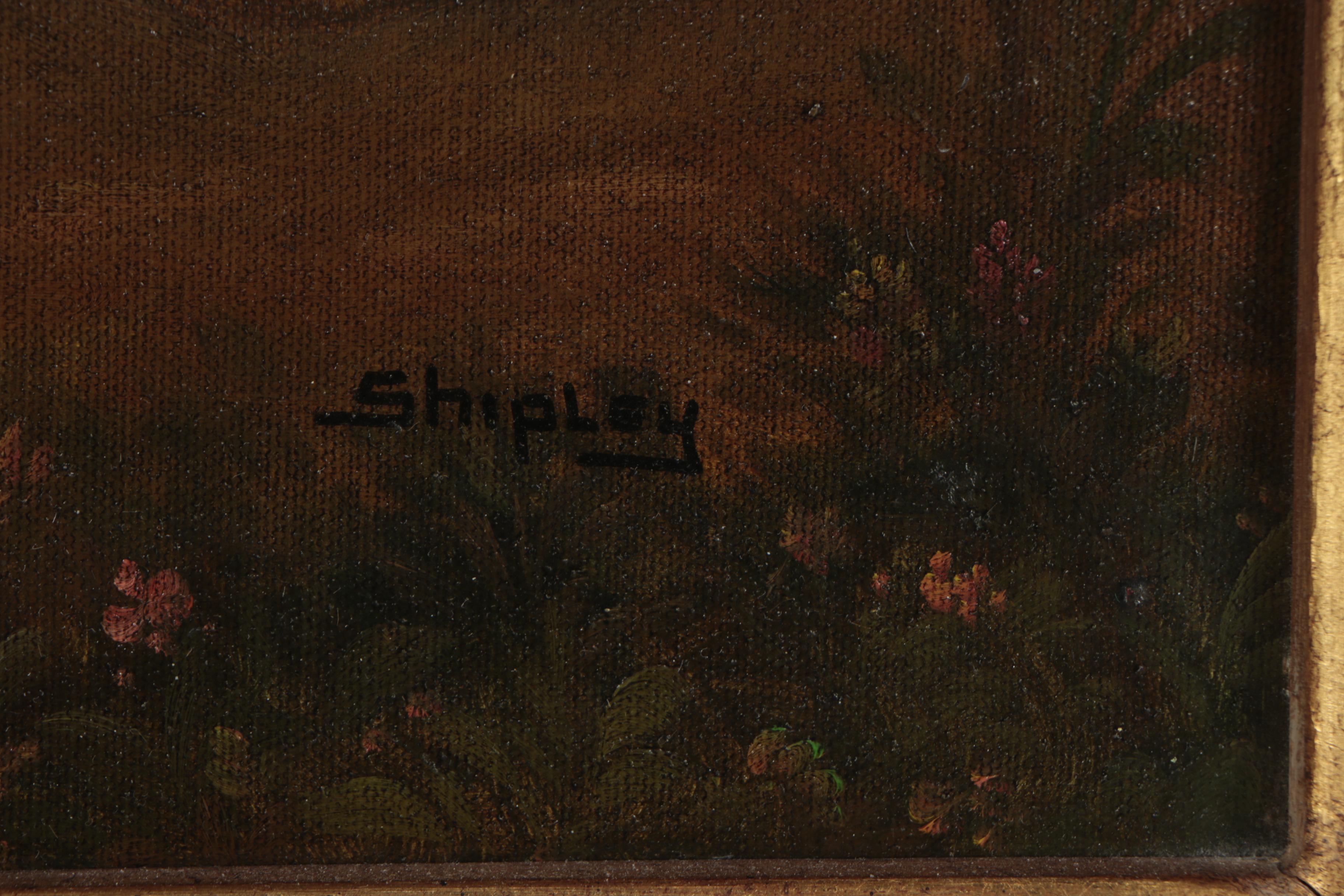 Shipley Oil Painting of Spaniel