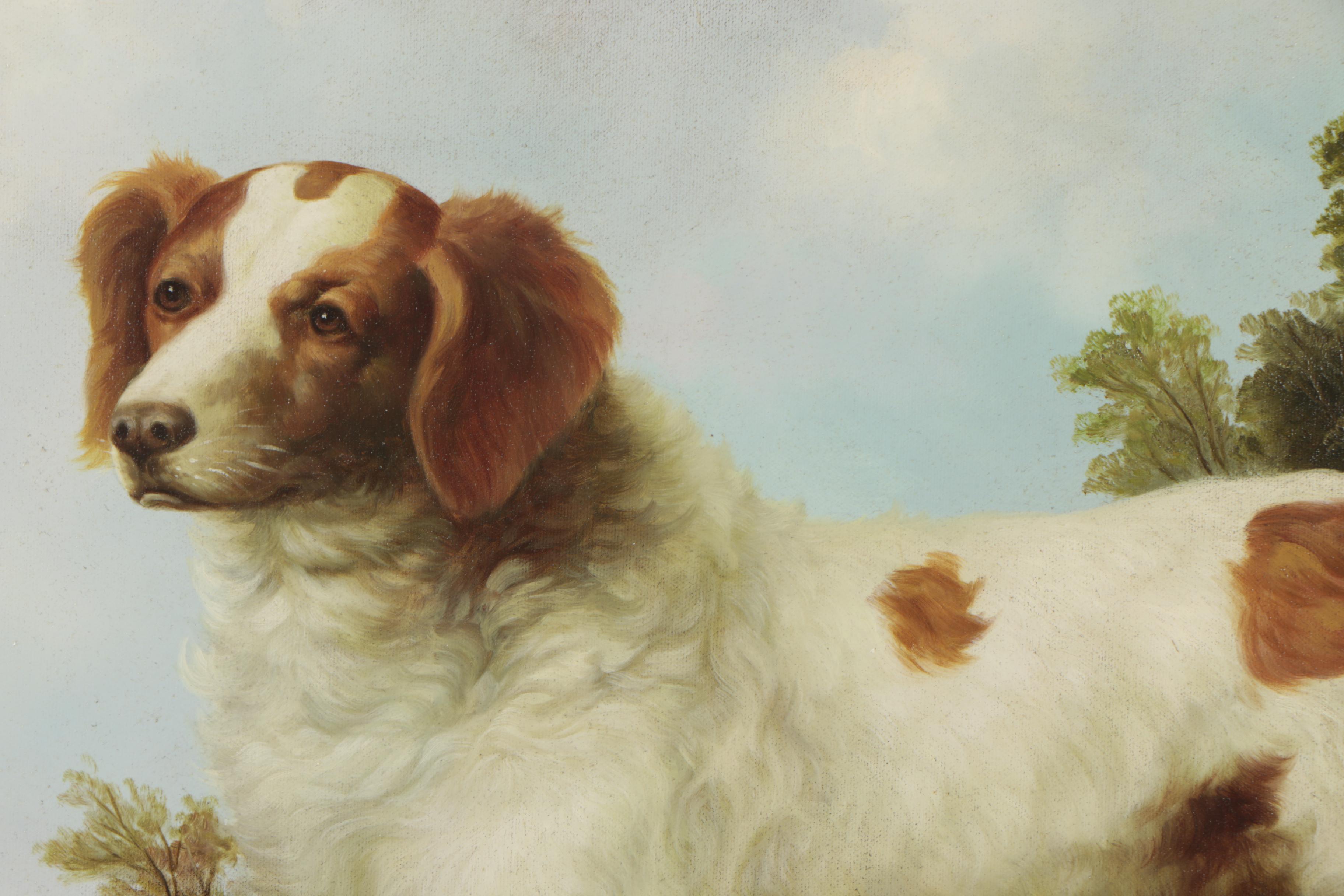 Shipley Oil Painting of Spaniel