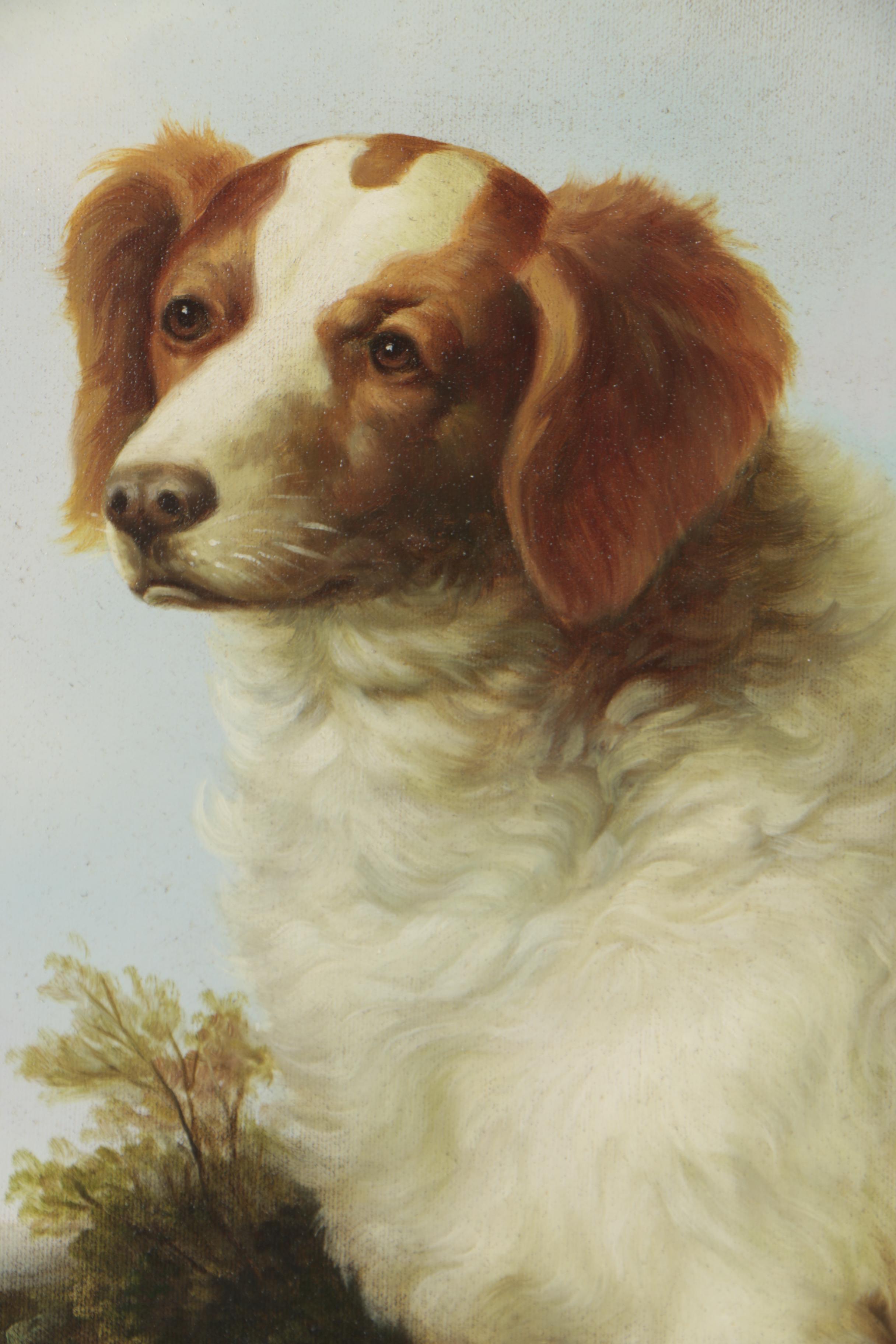Shipley Oil Painting of Spaniel