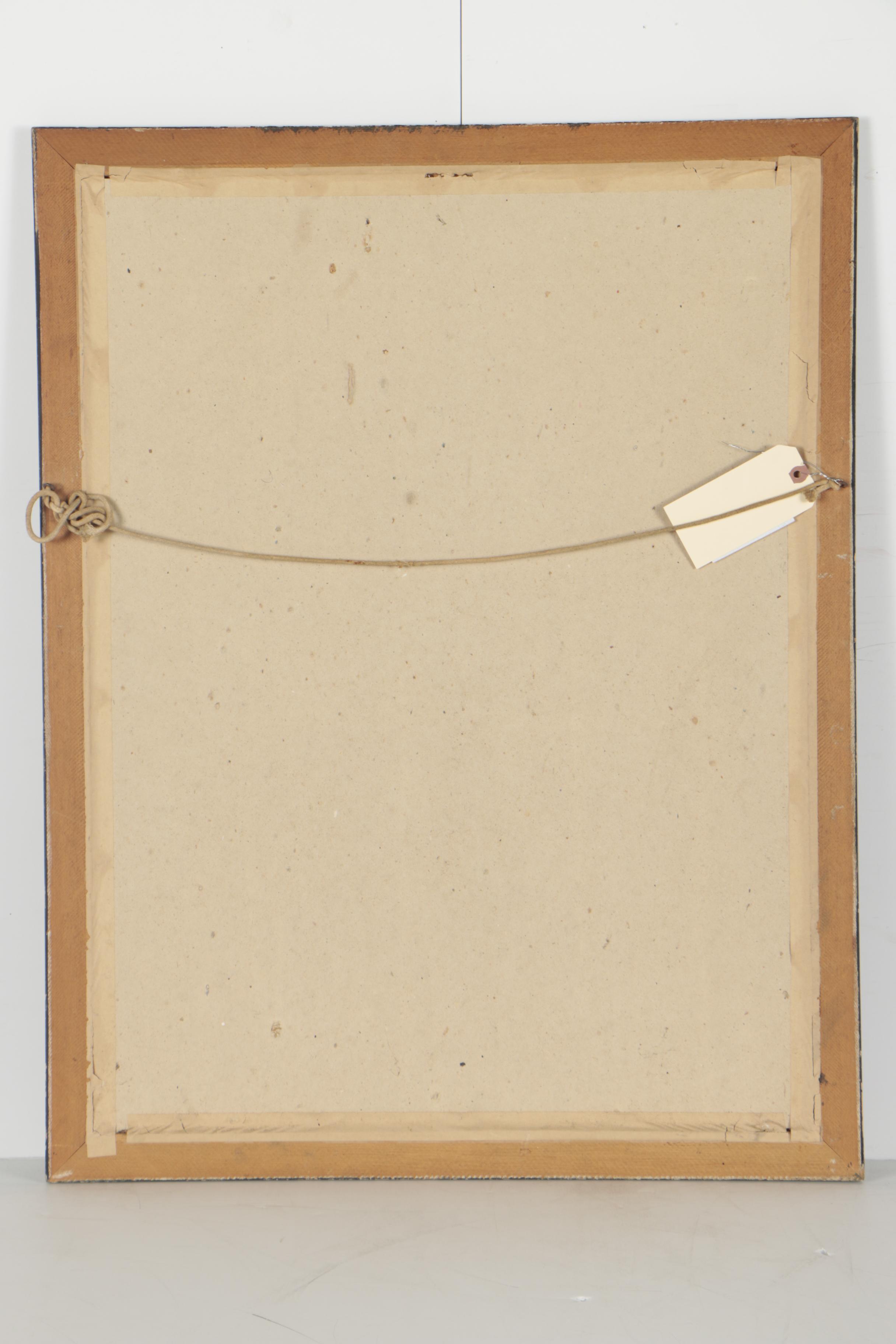 Woodcut Print After Maximilian Svabinsky "Zlatý Večer"