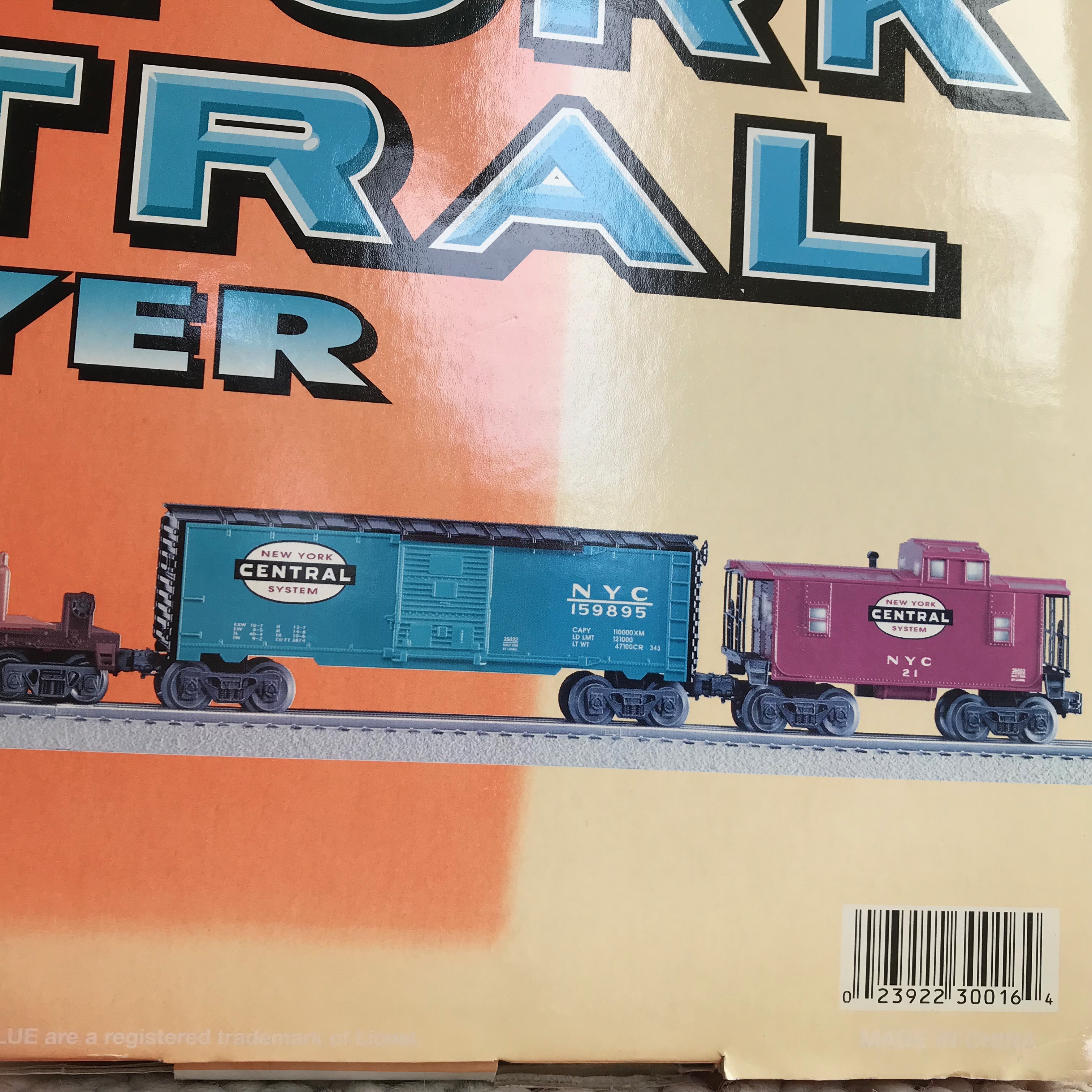 Lionel "New York Central Flyer" Electric Train Set