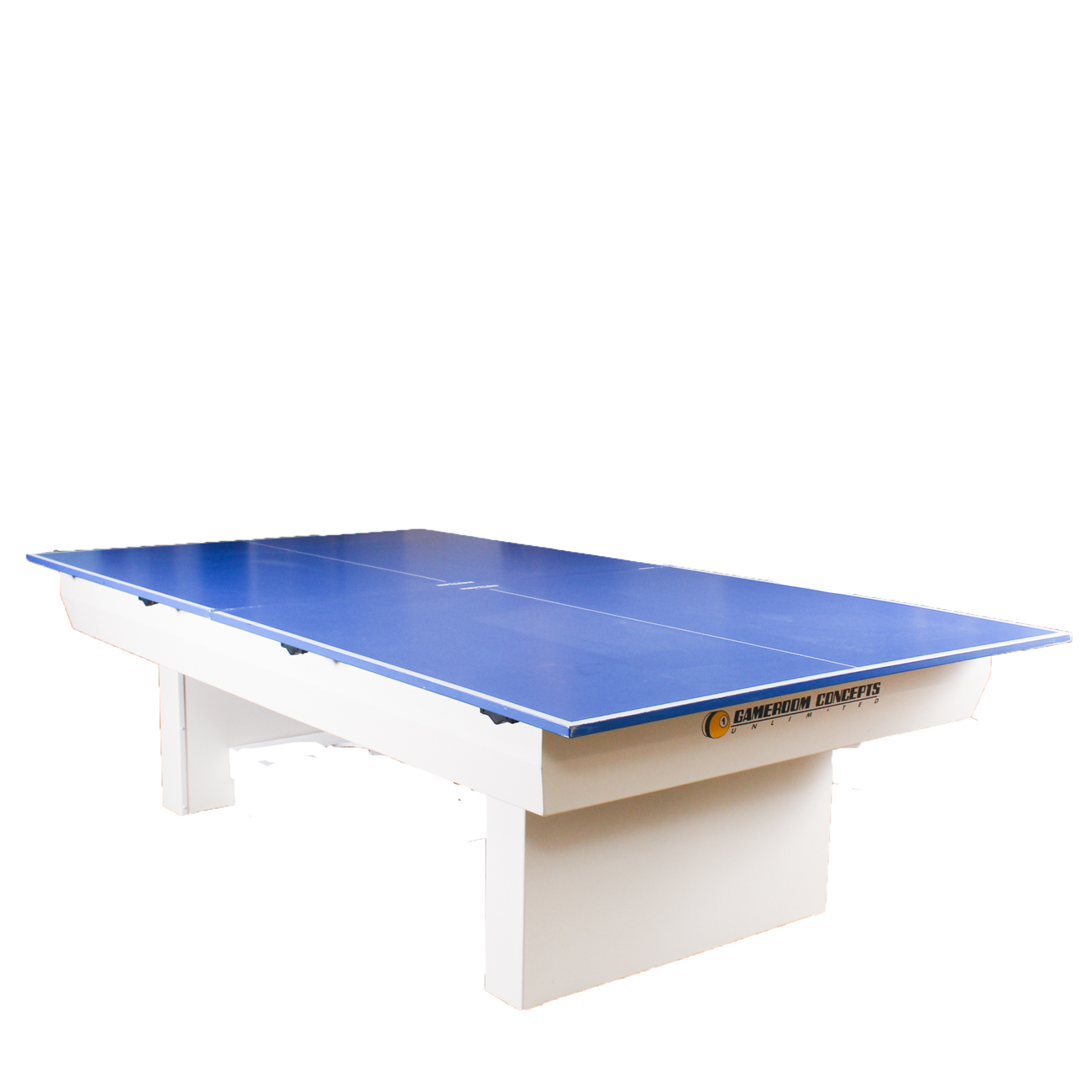 Gameroom Concepts Unlimited Billiard Table with Kettler Ping Pong Cover and Gear
