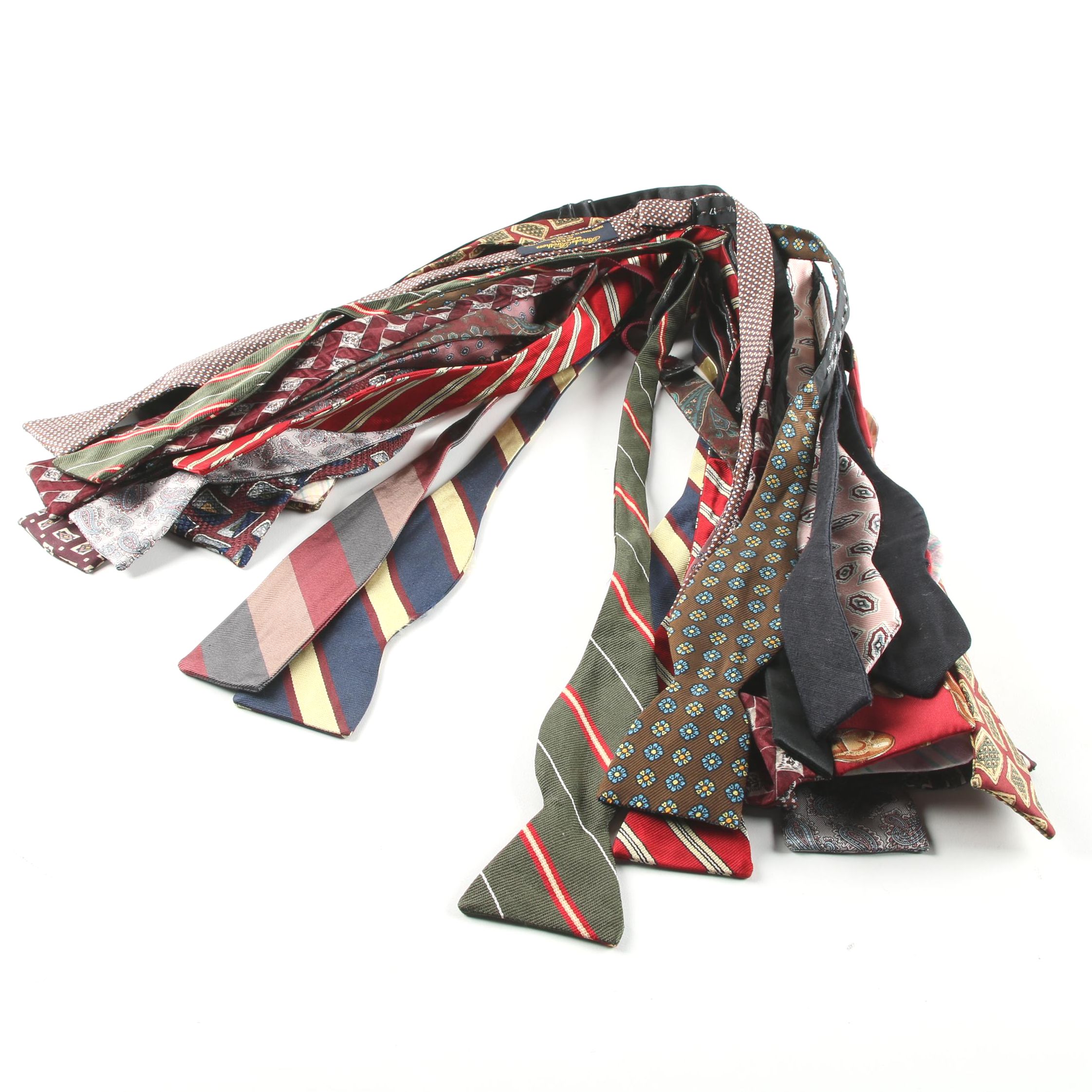 Men's Bow Ties Including Silk, Brooks Brothers and Polo Ralph Lauren