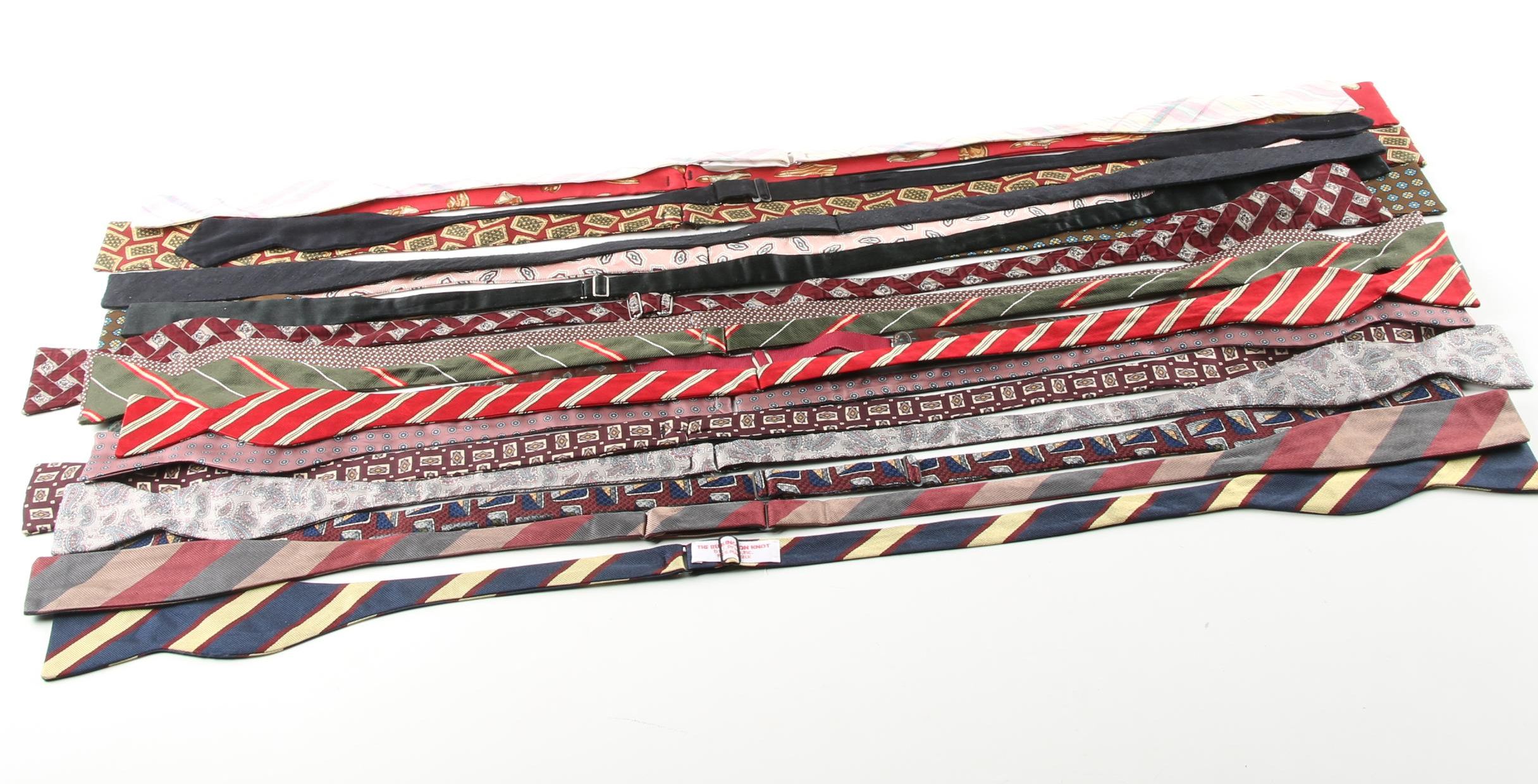 Men's Bow Ties Including Silk, Brooks Brothers and Polo Ralph Lauren