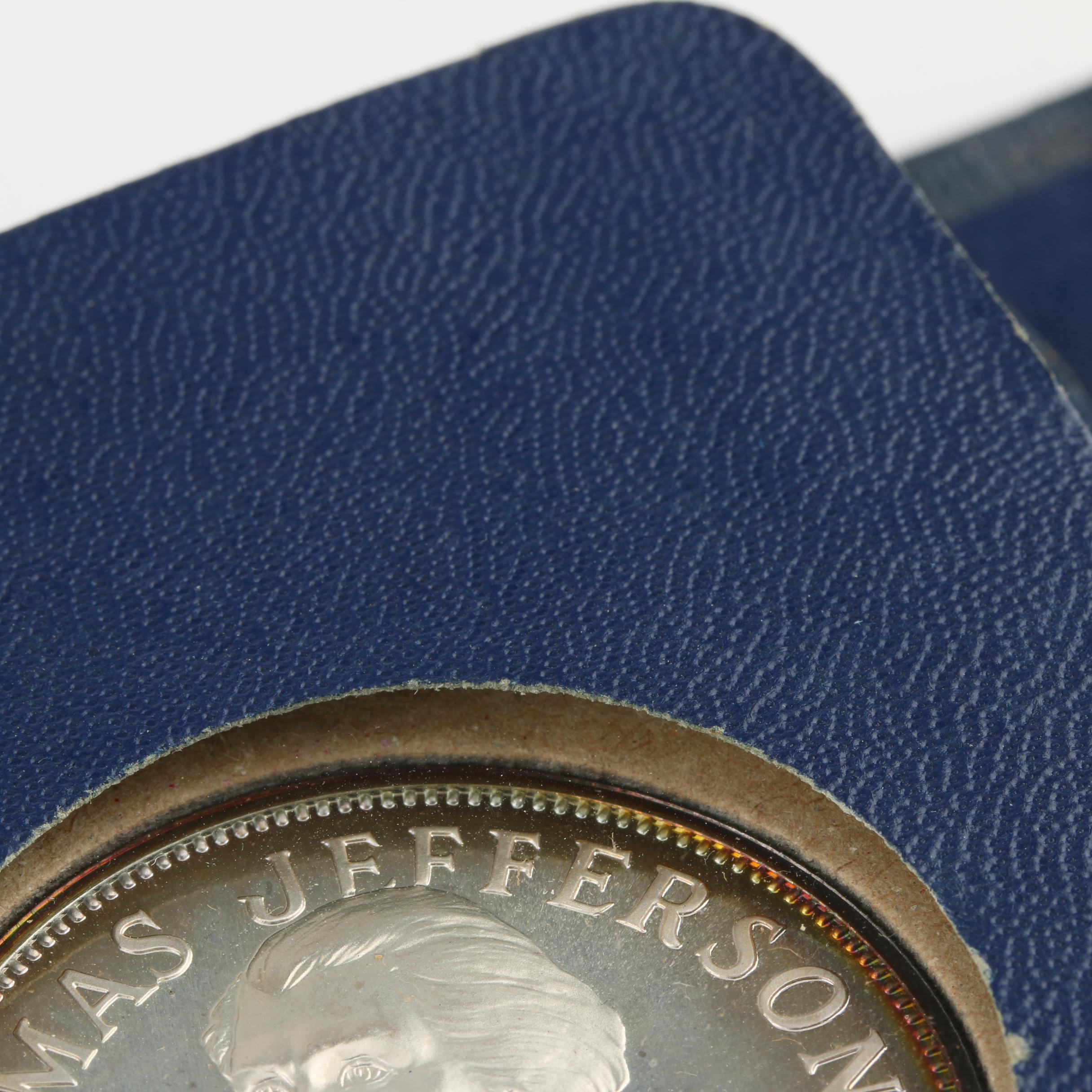 Franklin Mint "Treasury of Presidential Commemorative Medals" Silver Set