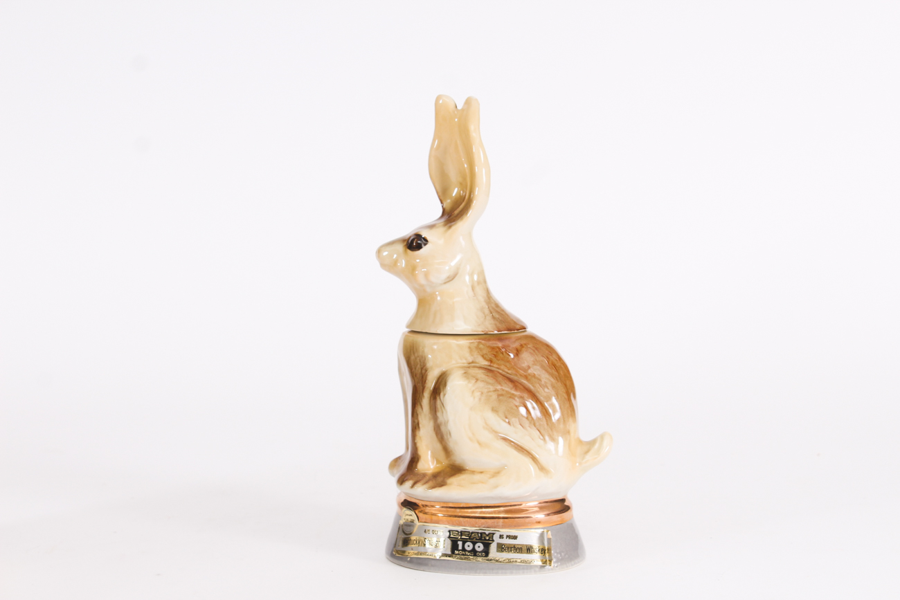 Vintage James Beam Animal Ceramic Decanters