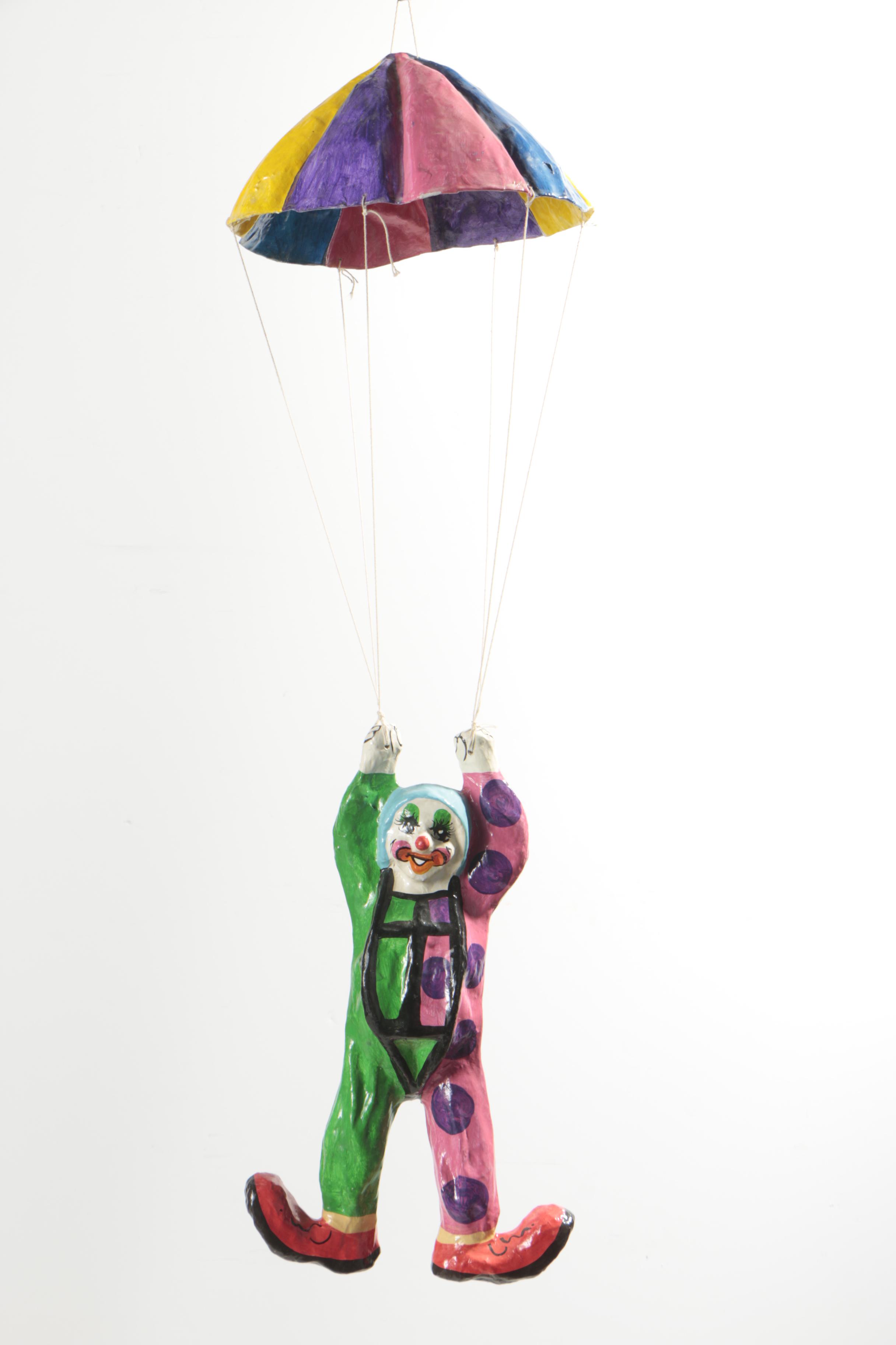 Papier Mache Clowns