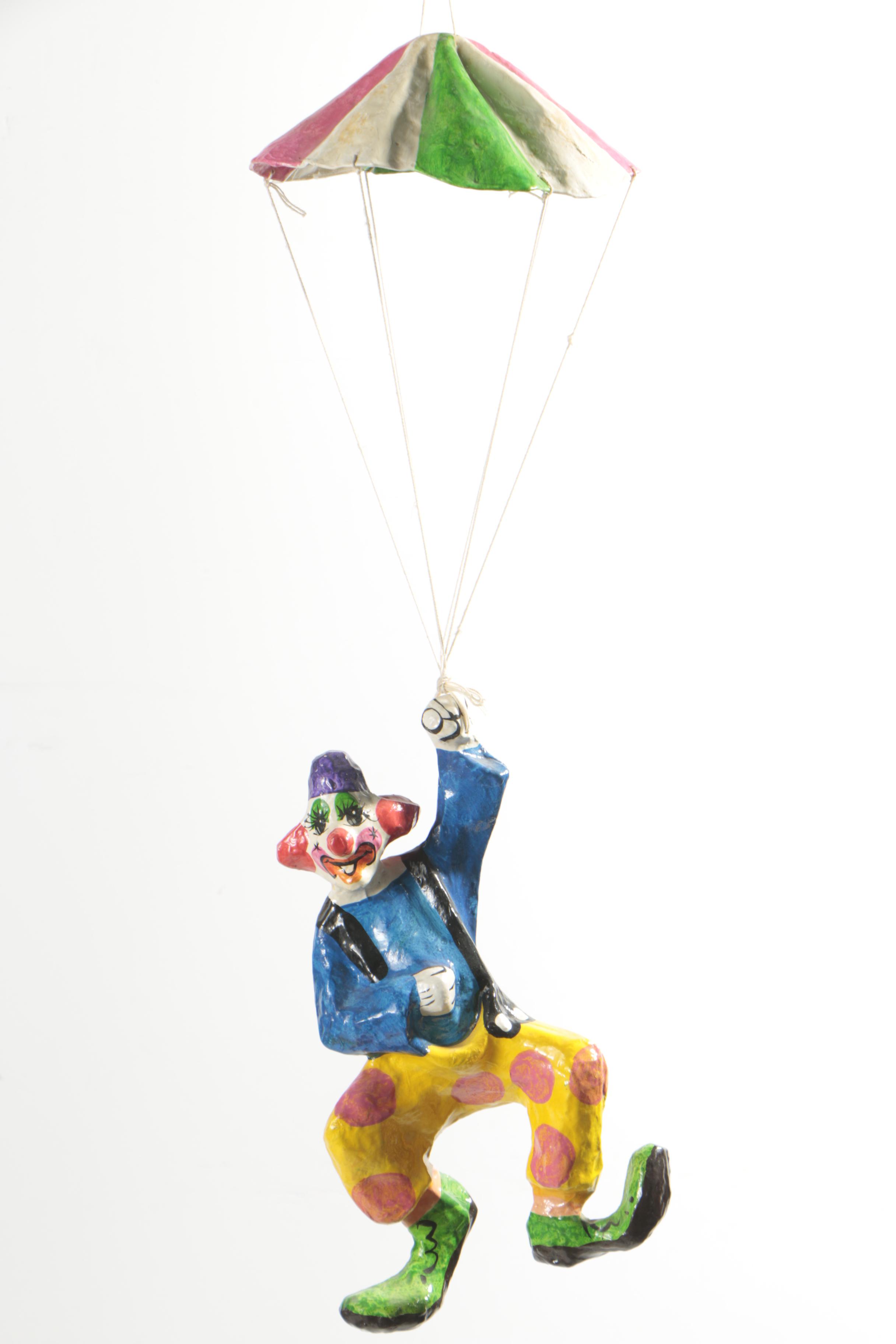 Papier Mache Clowns
