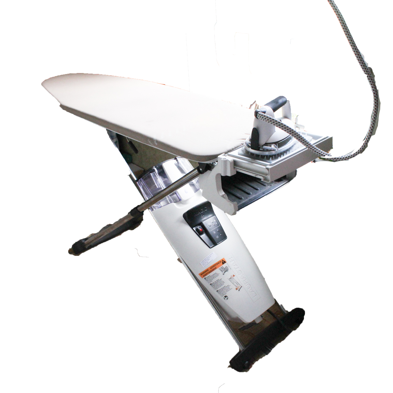 LauraStar Magic S4 Ironing Board with Steamer Clothing Iron