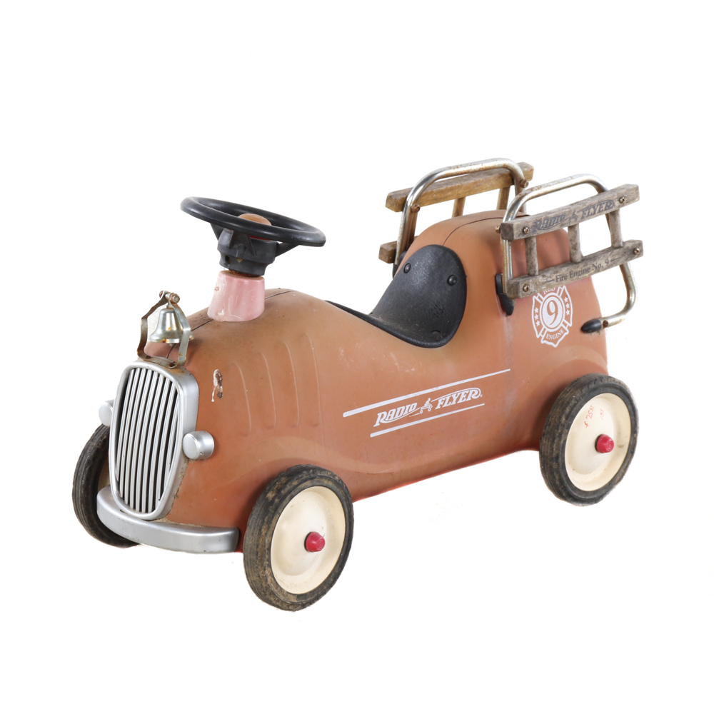 Radio flyer fire sale truck pedal car