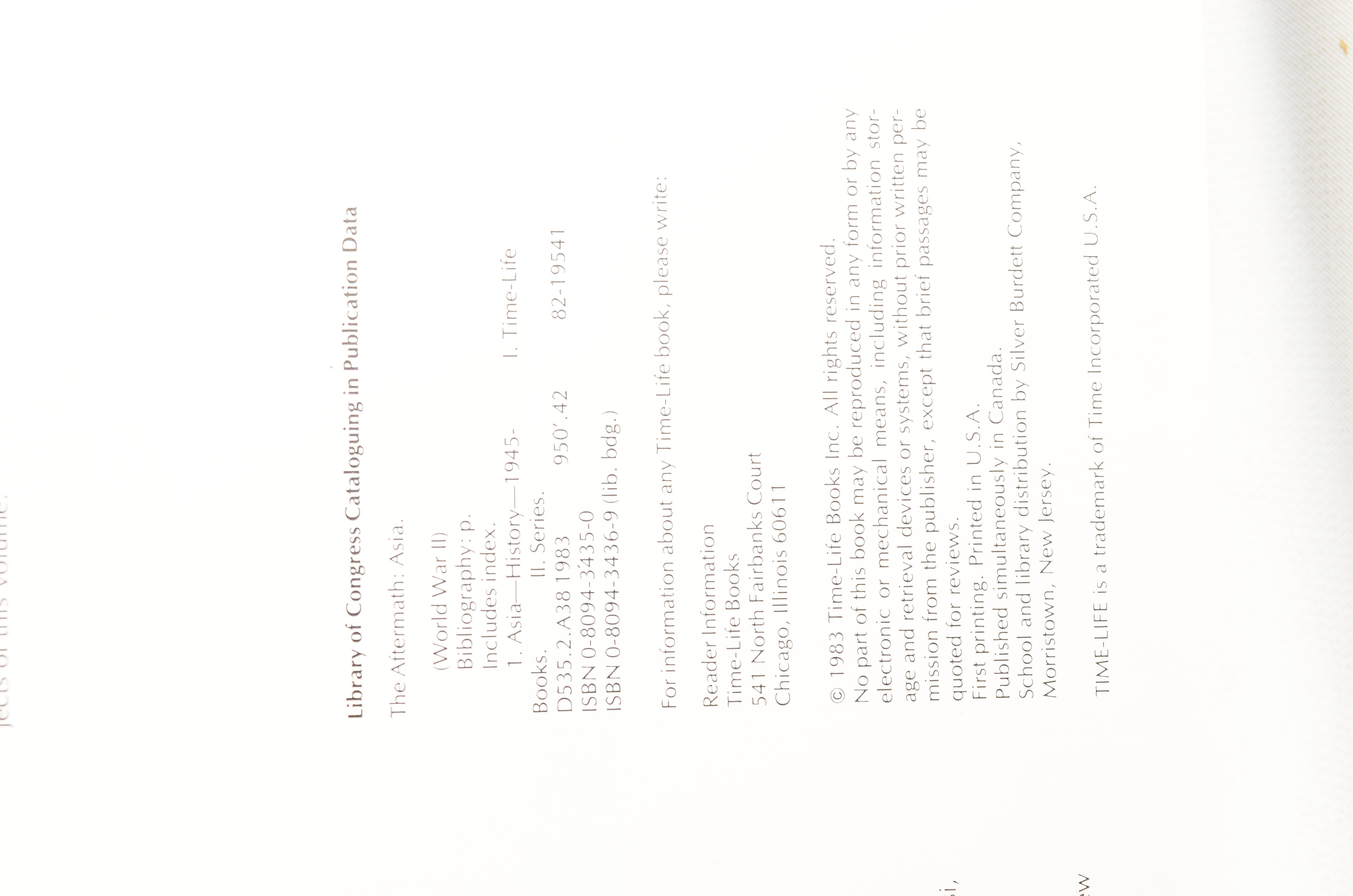 Time-Life WWII Series Books