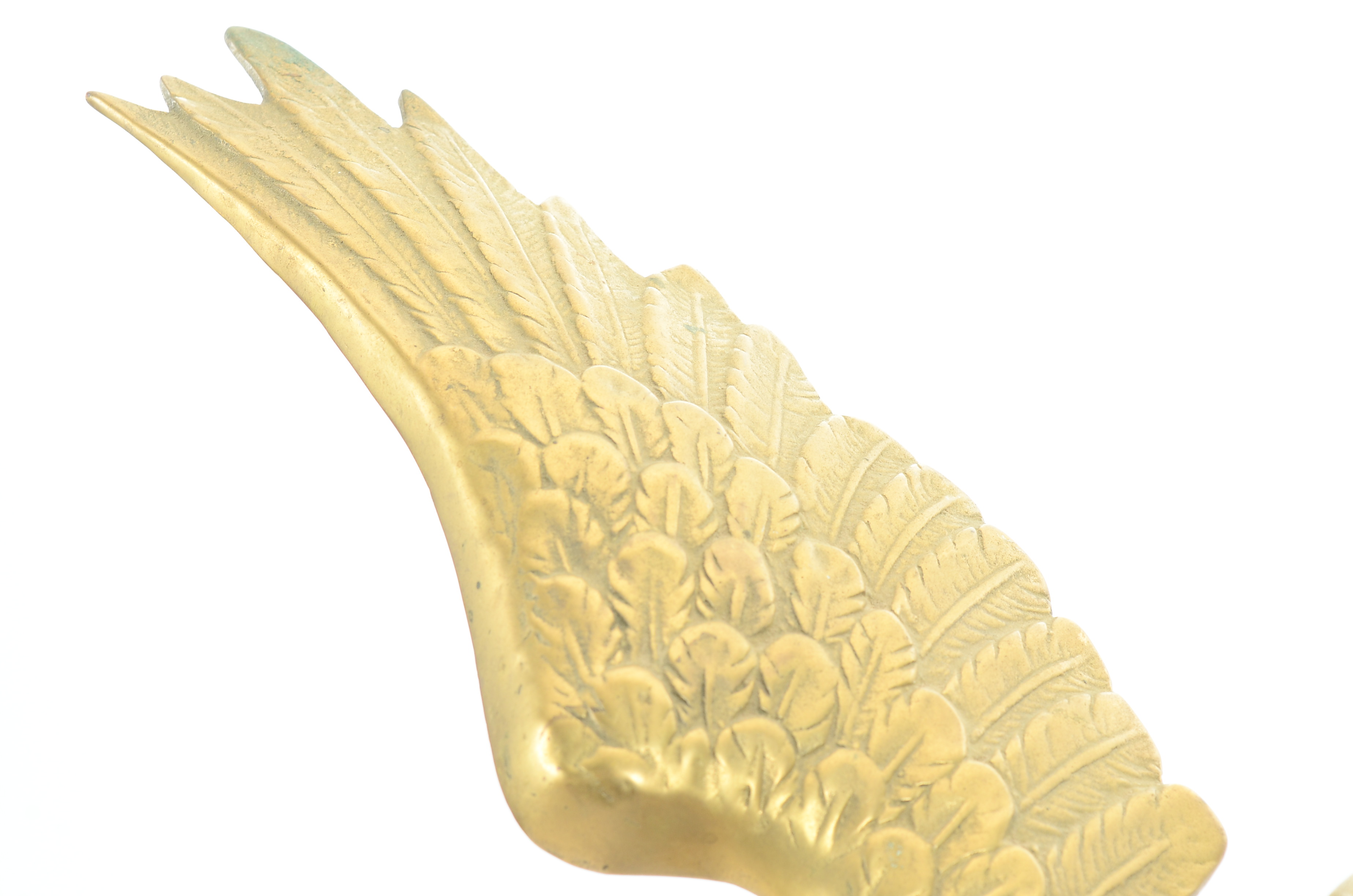 Solid Brass Eagle on Turned Pedestal