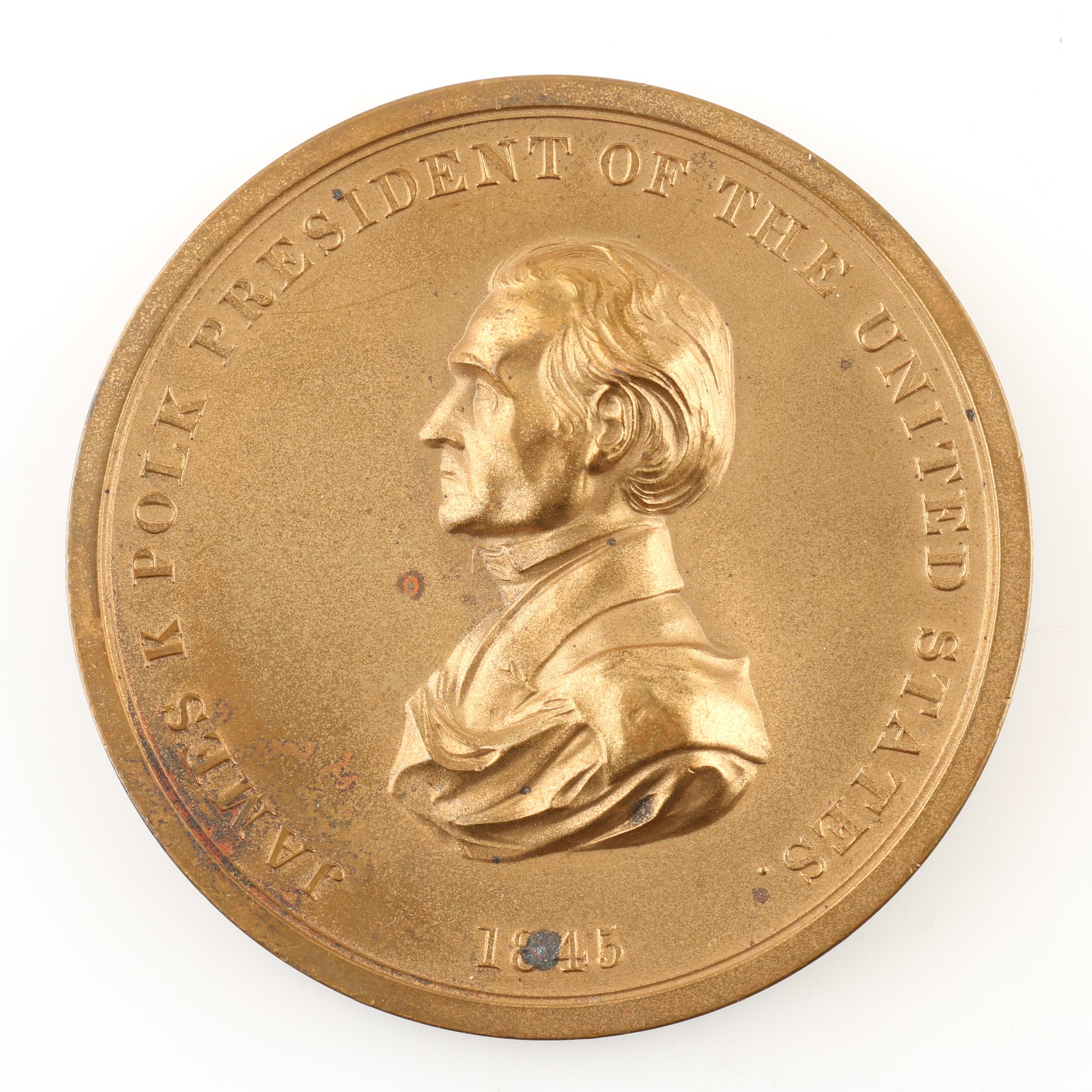 Four Commemorative U.S. Presidential Bronze Medals