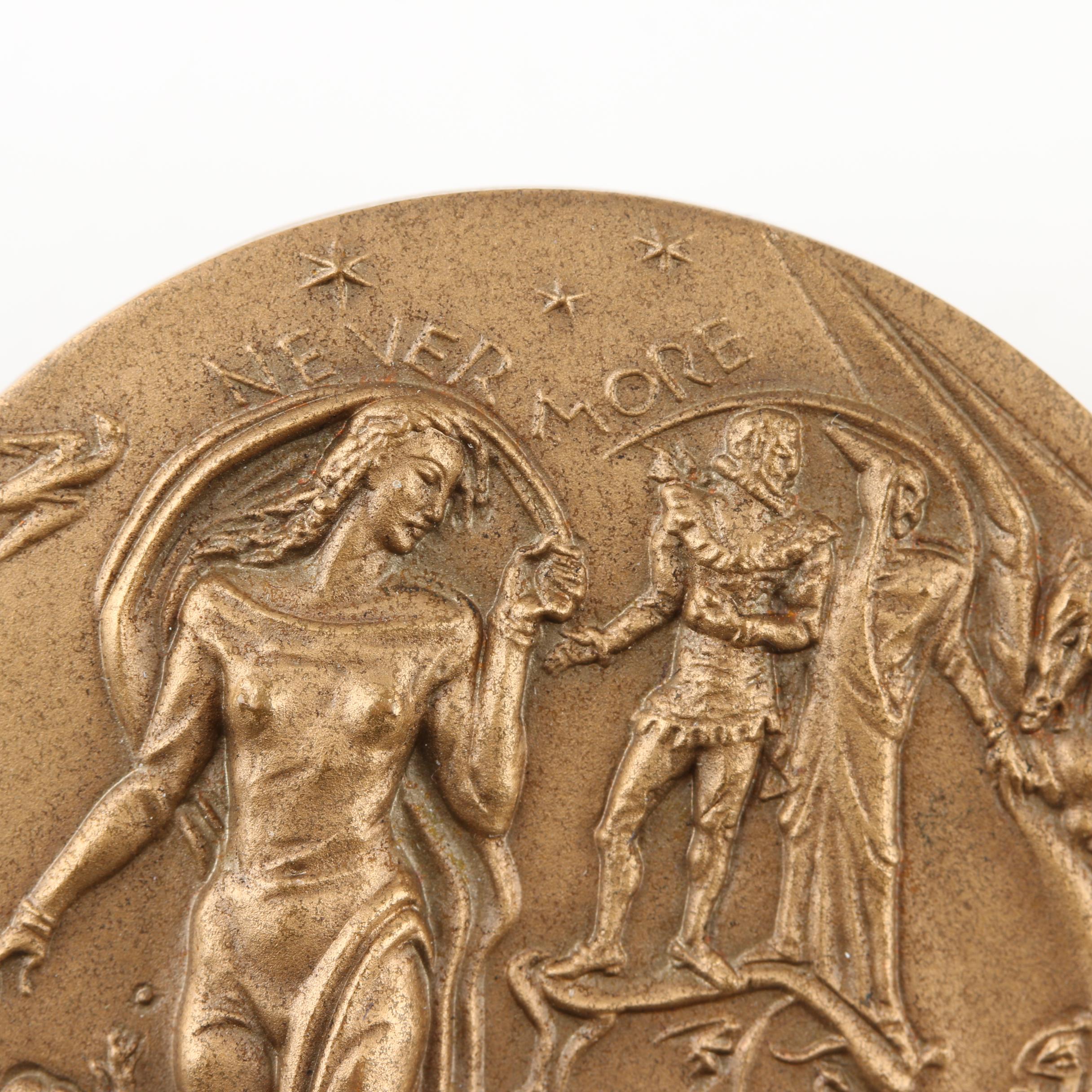 Three Commemorative Bronze Medals and an Illinois Commemorative Token