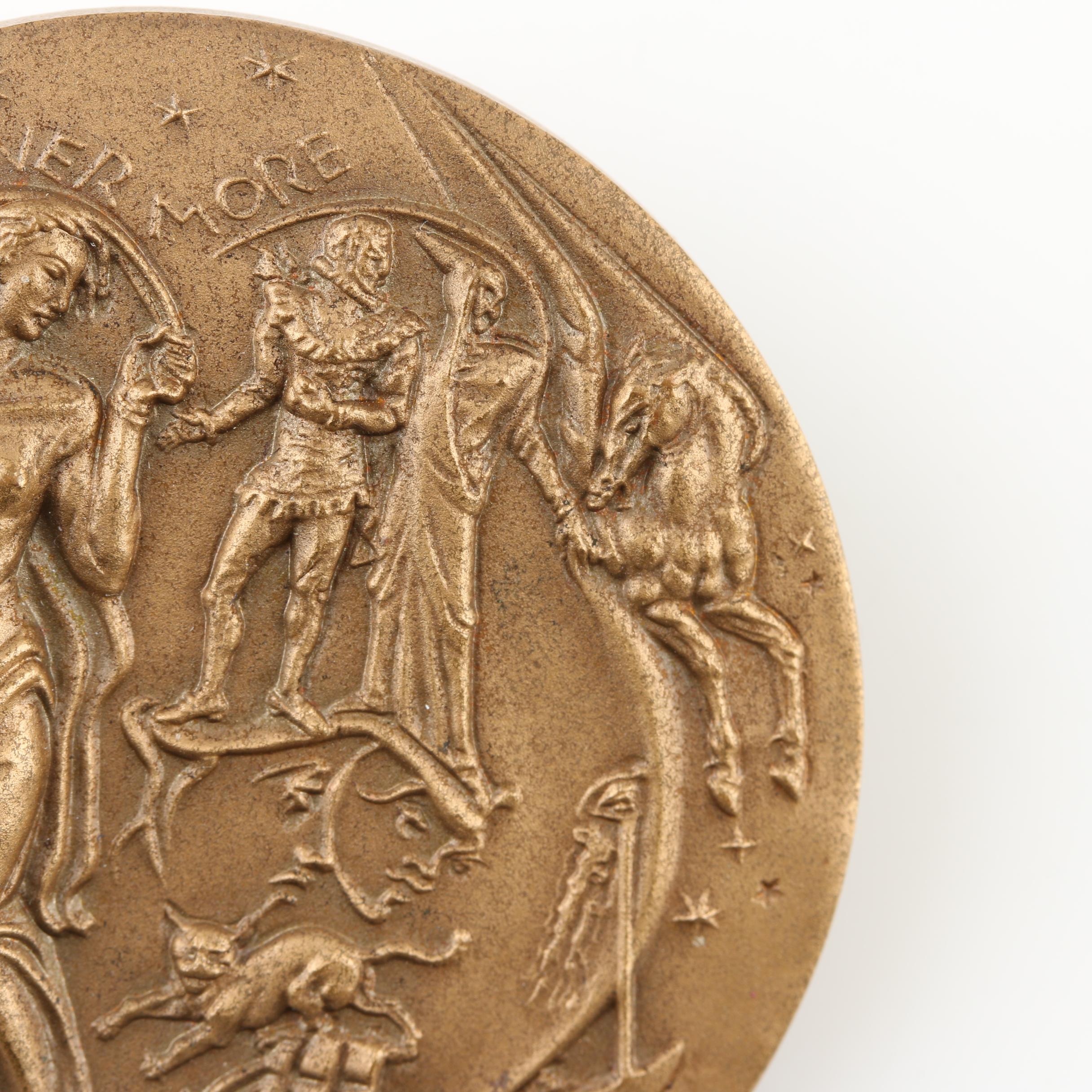 Three Commemorative Bronze Medals and an Illinois Commemorative Token