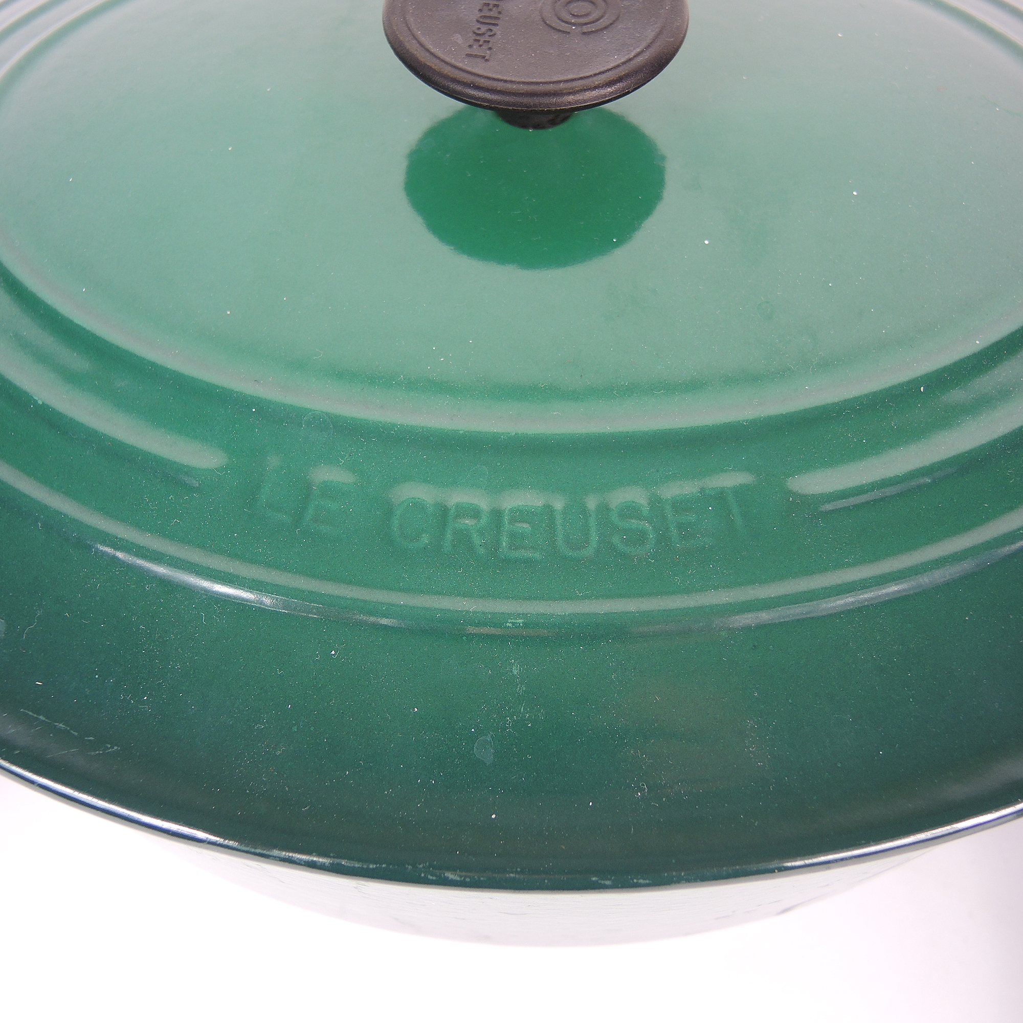 Green Enamel Cast Iron Cookware with Tramontina, Le Crueset and Cuisinart